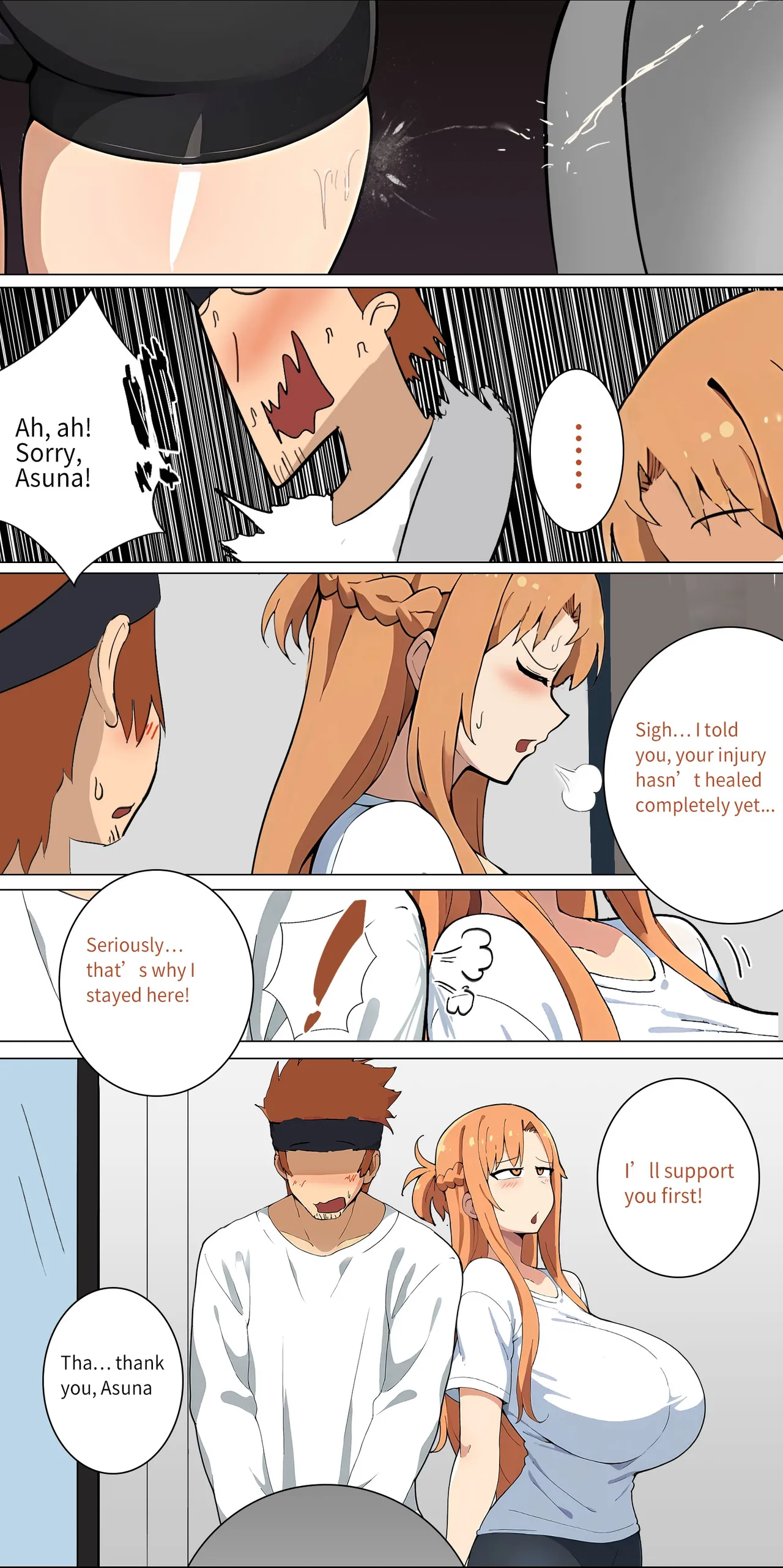 Asuna family 1-30 page 126 featuring asuna yuuki sword art online parody - full color big breasts hentai manga - read online free