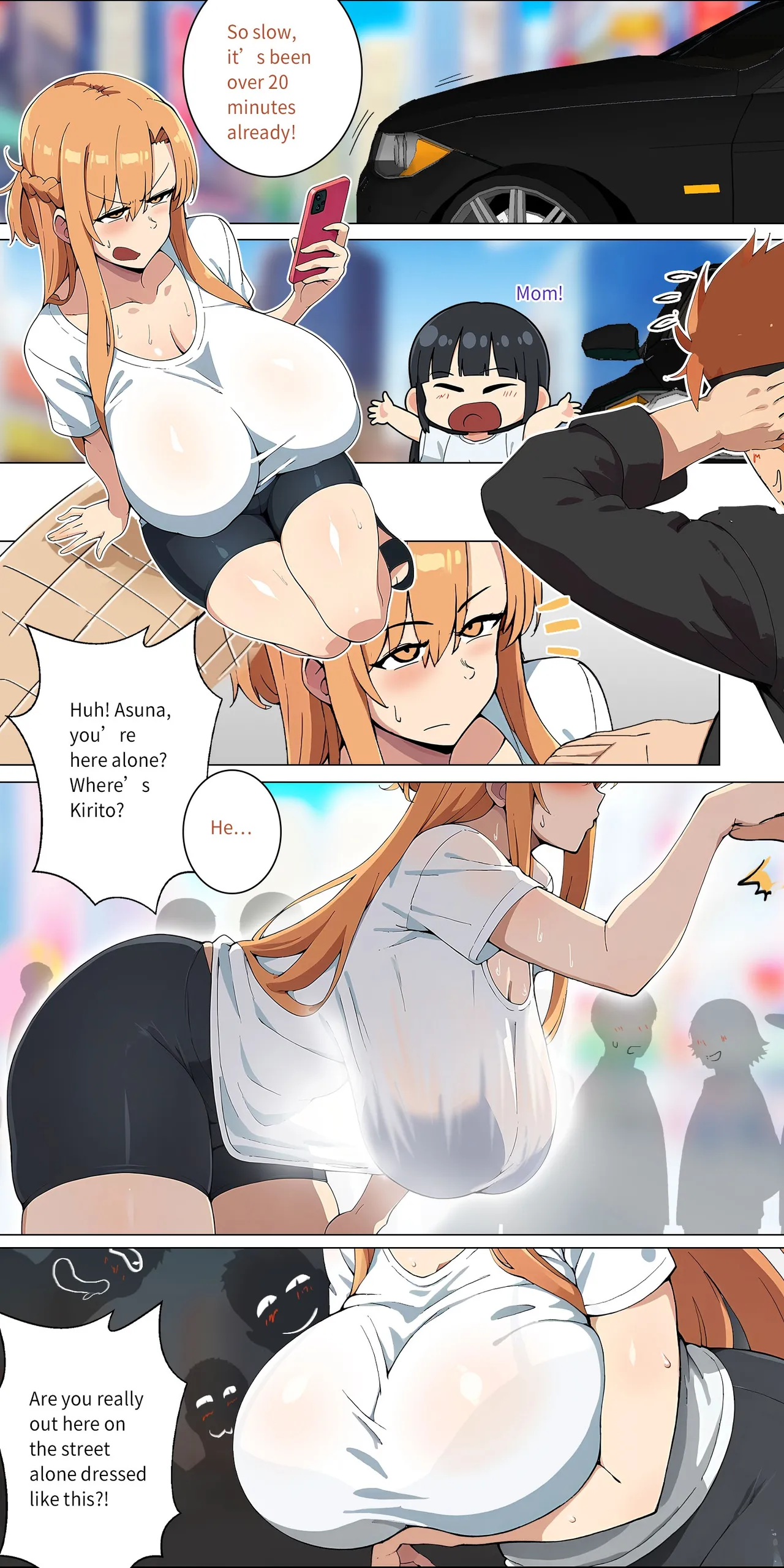 Asuna family 1-30 page 144 featuring asuna yuuki sword art online parody - full color big breasts hentai manga - read online free