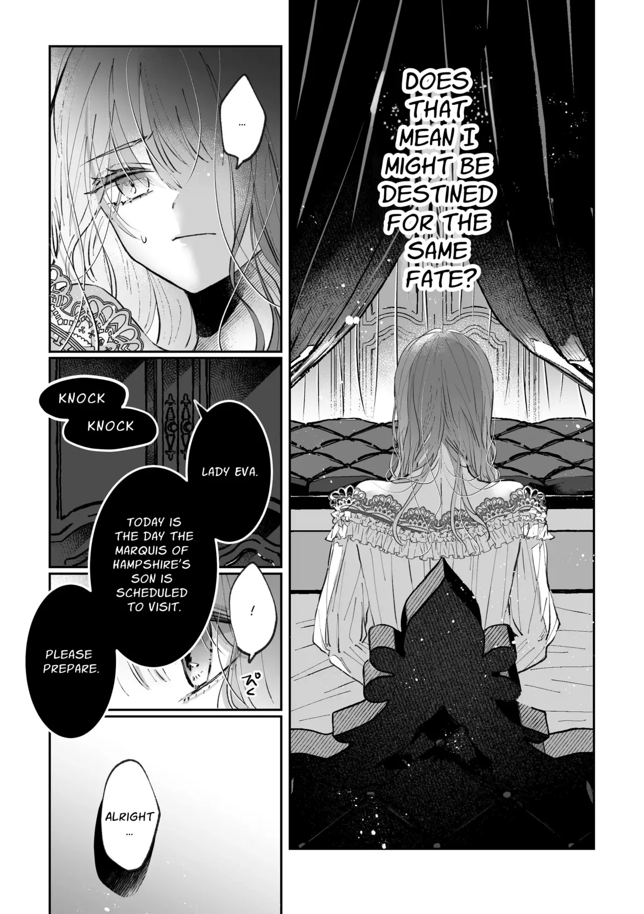 Page 20 of [Kirakira no hi (Kutsu)] Zense o Omoidashita Akuyaku Reijou wa Fiancé no to Ai ni Tsukamatta｜The Villainess Who Recalled Her Past Life Was Caught in the Obsessive Love of Her Fiancé [English] [kanzou]