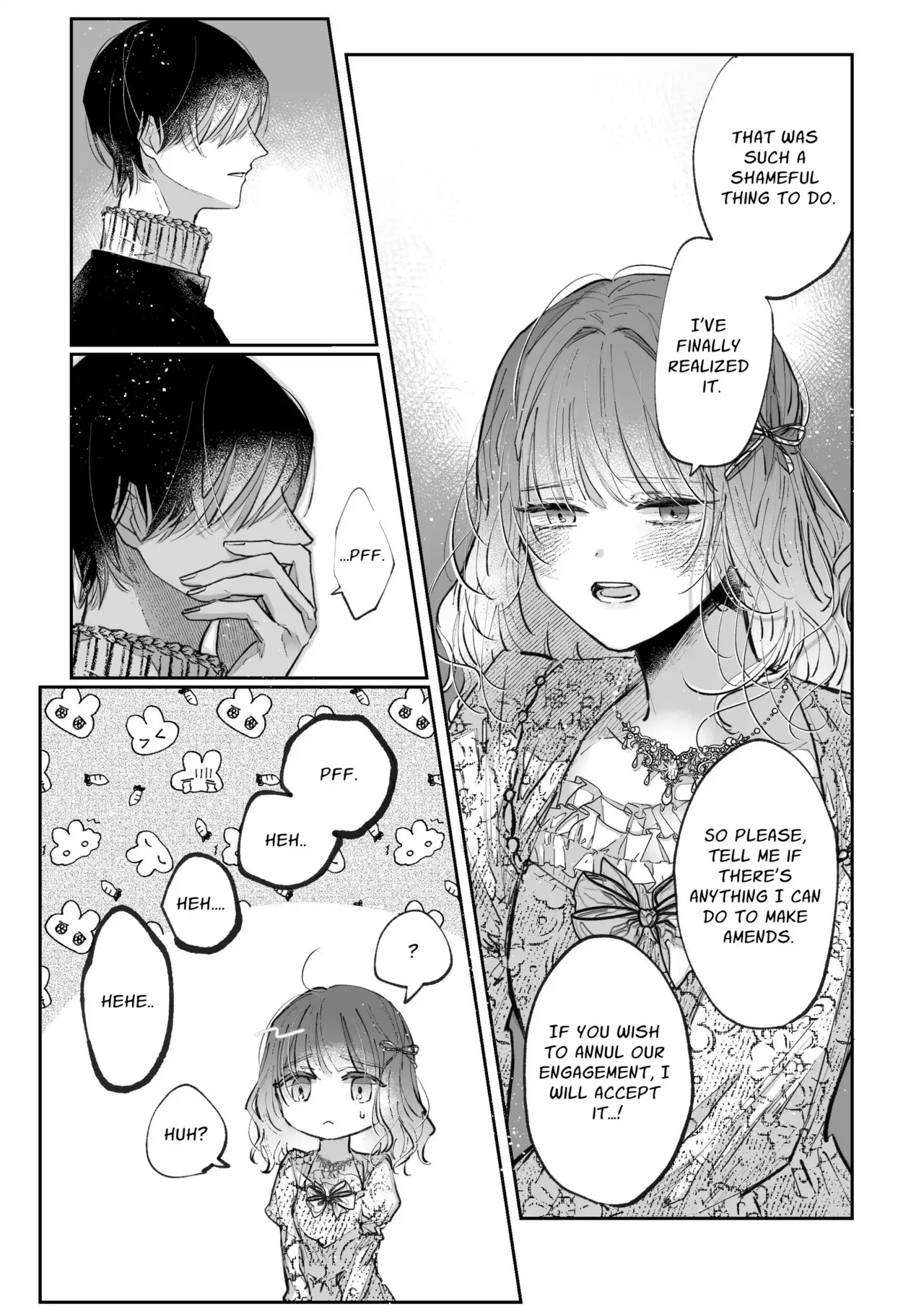 Zense o Omoidashita Akuyaku Reijou wa Fiancé no to Ai ni Tsukamatta｜The Villainess Who Recalled Her Past Life Was Caught in the Obsessive Love of Her Fiancé page 25 original parody - kissing big breasts hentai manga - read online free
