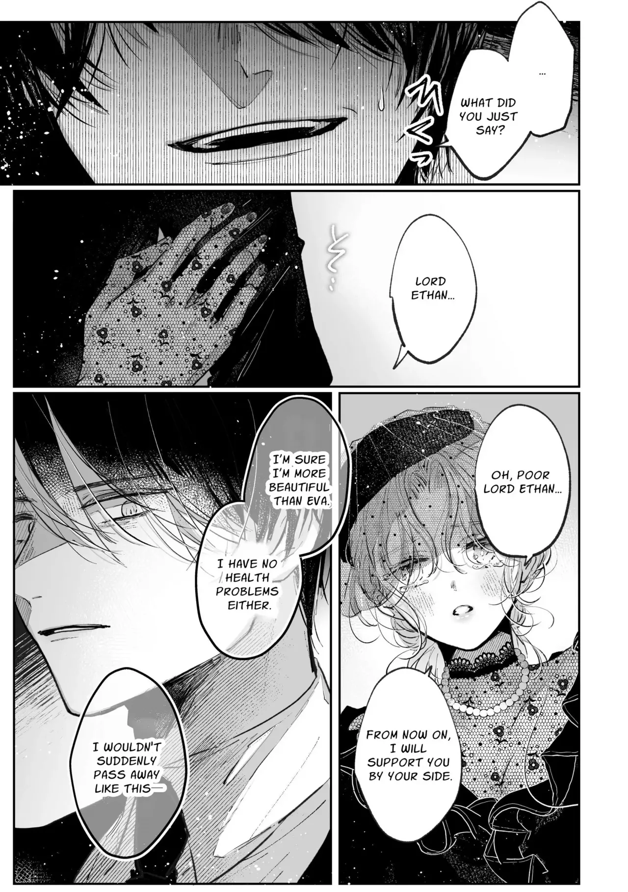Page 54 of [Kirakira no hi (Kutsu)] Zense o Omoidashita Akuyaku Reijou wa Fiancé no to Ai ni Tsukamatta｜The Villainess Who Recalled Her Past Life Was Caught in the Obsessive Love of Her Fiancé [English] [kanzou]