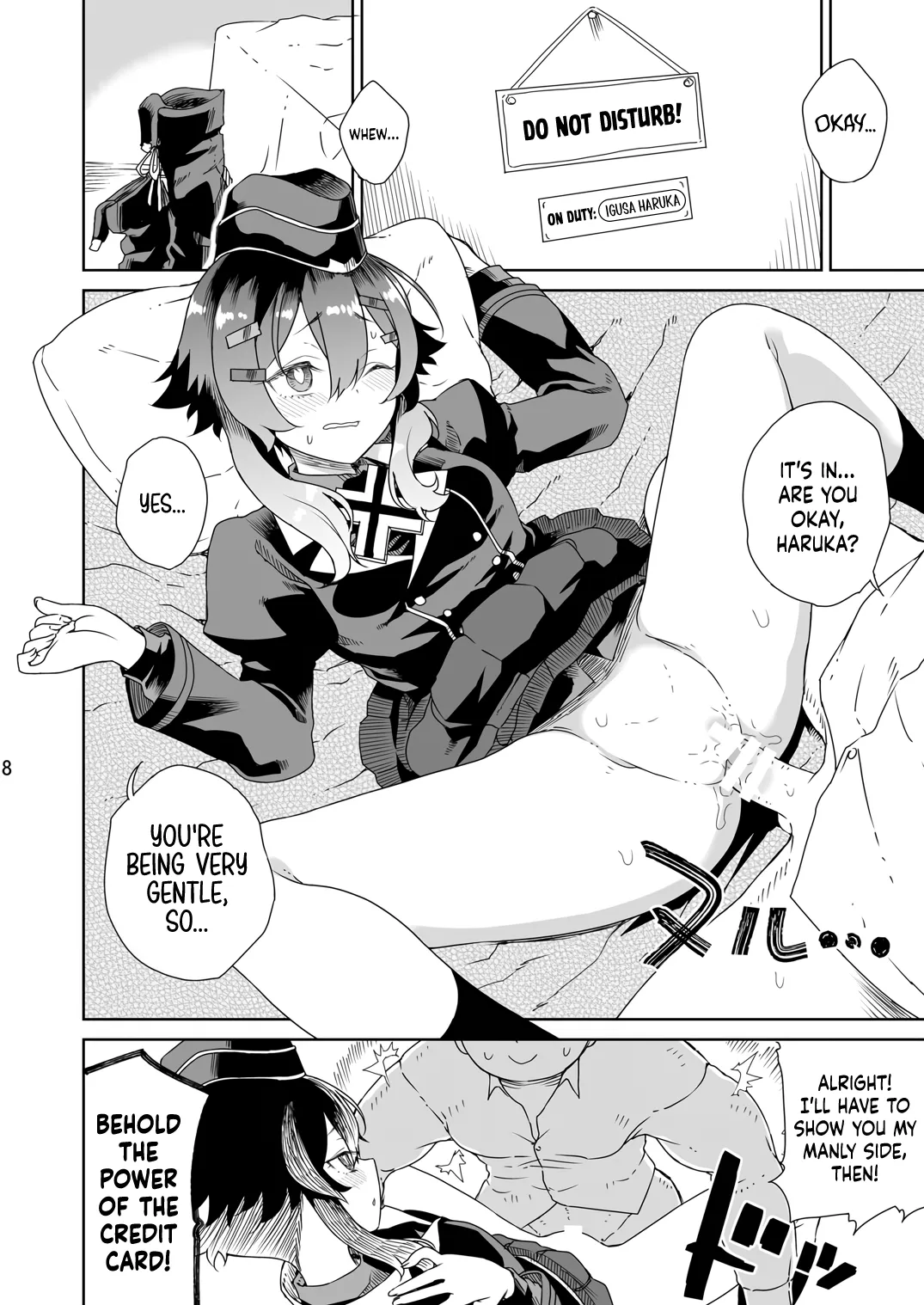 Sensei ni Goaisatsu o | Giving My Regards to Sensei page 11 featuring sensei blue archive parody - sole female sole male hentai manga - read online free