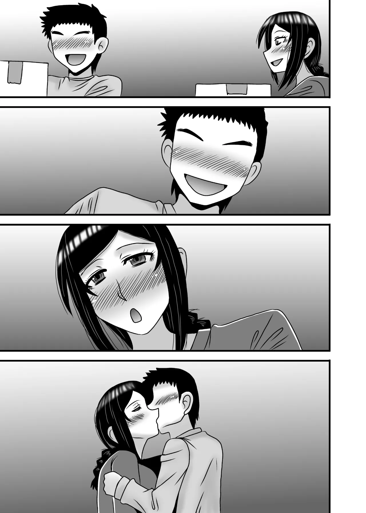 Yasashikute Kyonyuu no Okaa-san ga Musuko Chinpo de Baka ni Nacchau Hanashi 4 page 131 original parody - sole female sole male hentai manga - read online free