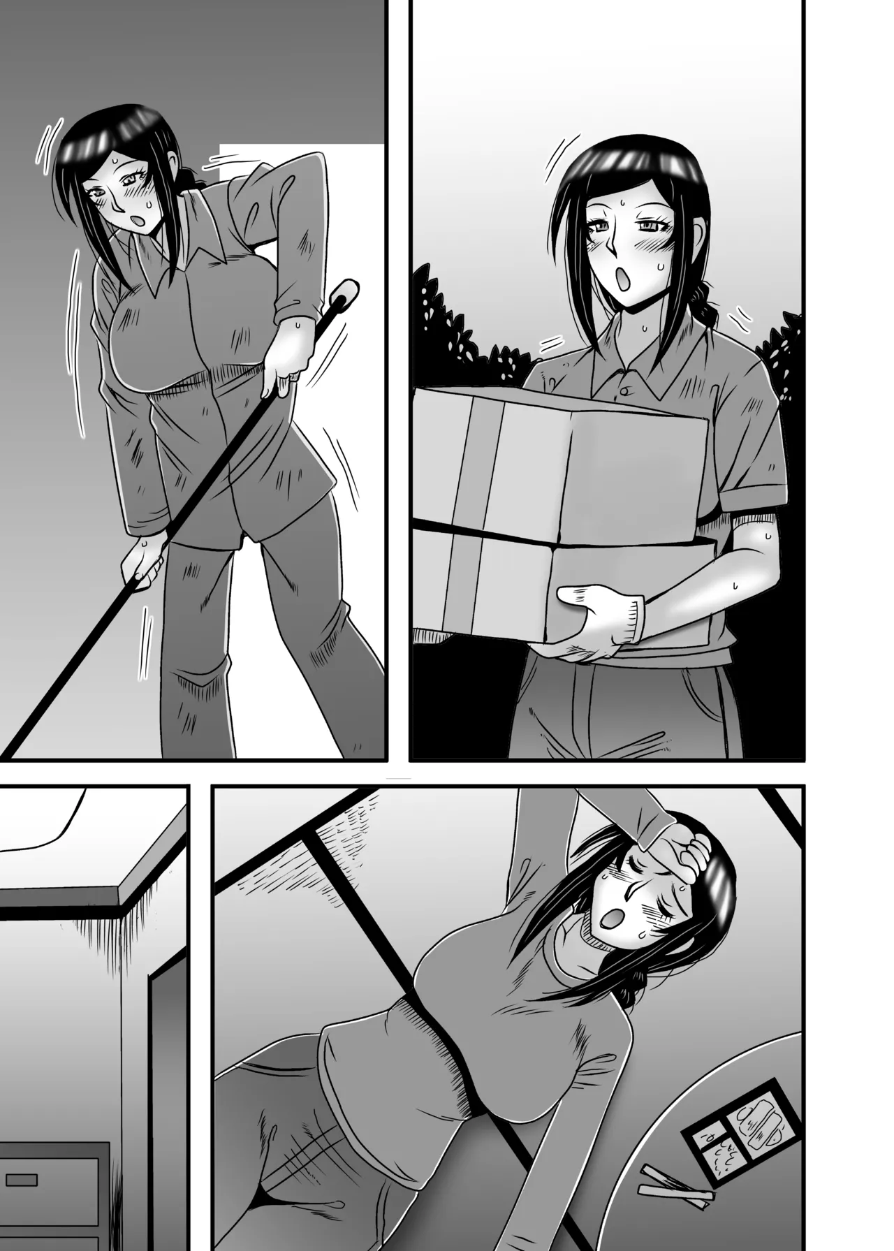 Yasashikute Kyonyuu no Okaa-san ga Musuko Chinpo de Baka ni Nacchau Hanashi 4 page 99 original parody - sole female sole male hentai manga - read online free