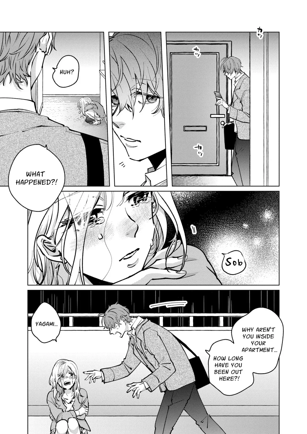 Otonari no Ai ga Omo Sugi Yagami-san wa Kankin Seikatsu de Haramasetai | Locked Up and Knocked Up by My Obsessive Neighbor Yagami page 14 original parody - sole male nakadashi hentai manga - read online free