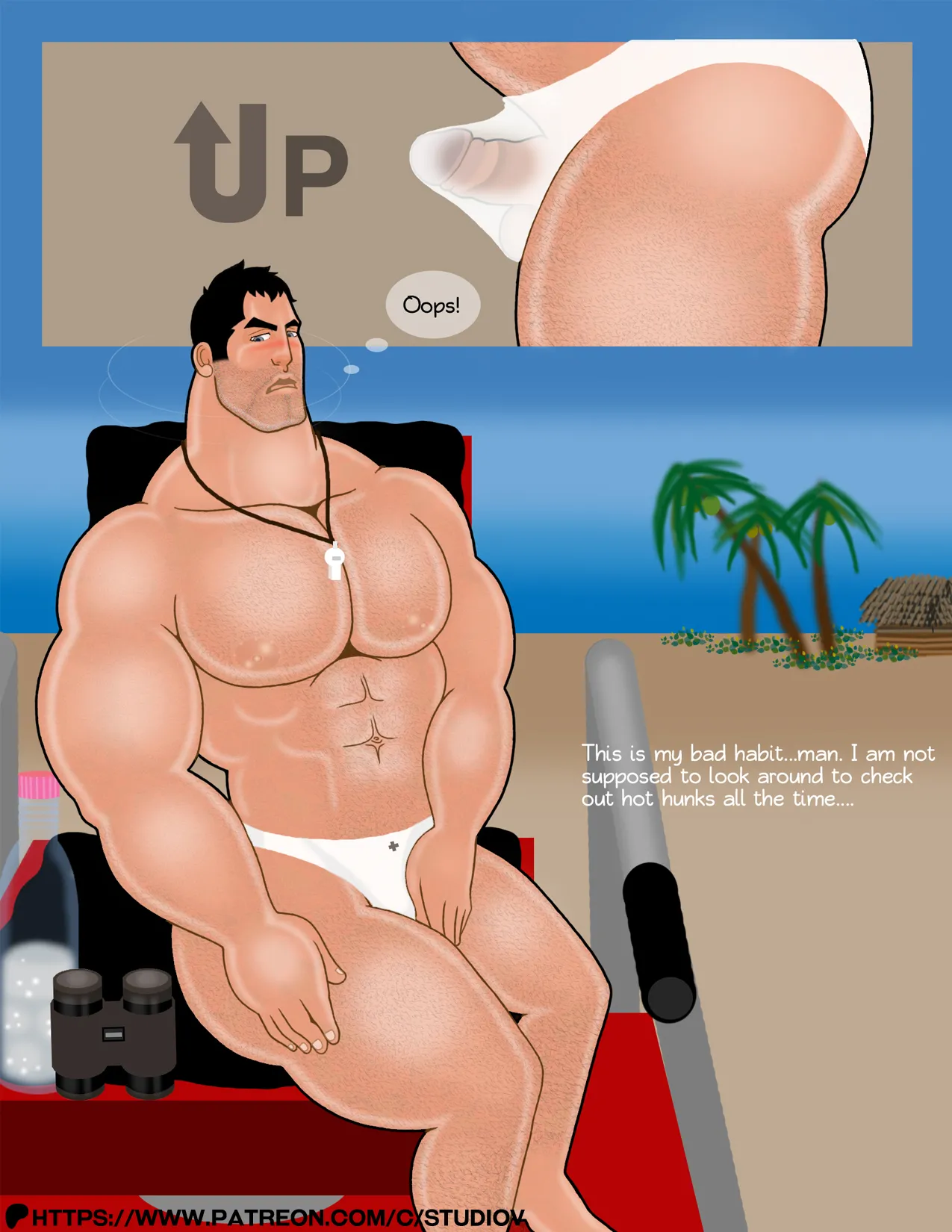 Page 6 of Carlos on the beach EP1