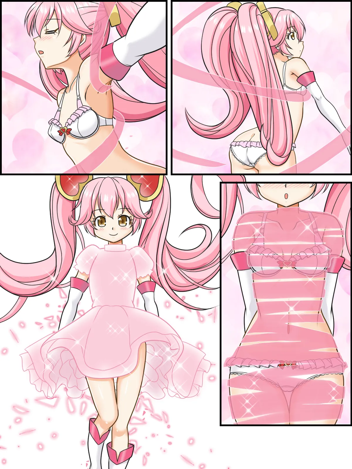 Henshin Mahou Shoujo Ririka page 17 featuring ririka compass parody - transformation magical girl hentai manga - read online free