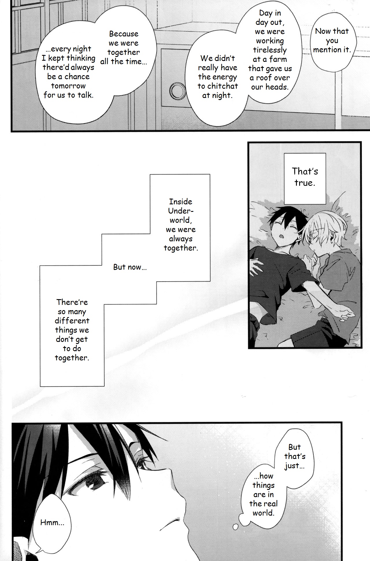 Close to you. page 14 featuring kazuto kirigaya sword art online parody - anal kimono hentai manga - read online free