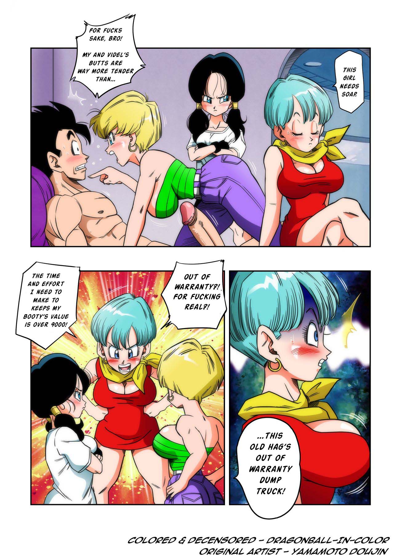 LOVE TRIANGLE Z Part 1-4 page 90 featuring erasa dragon ball z parody - milf big breasts hentai manga - read online free
