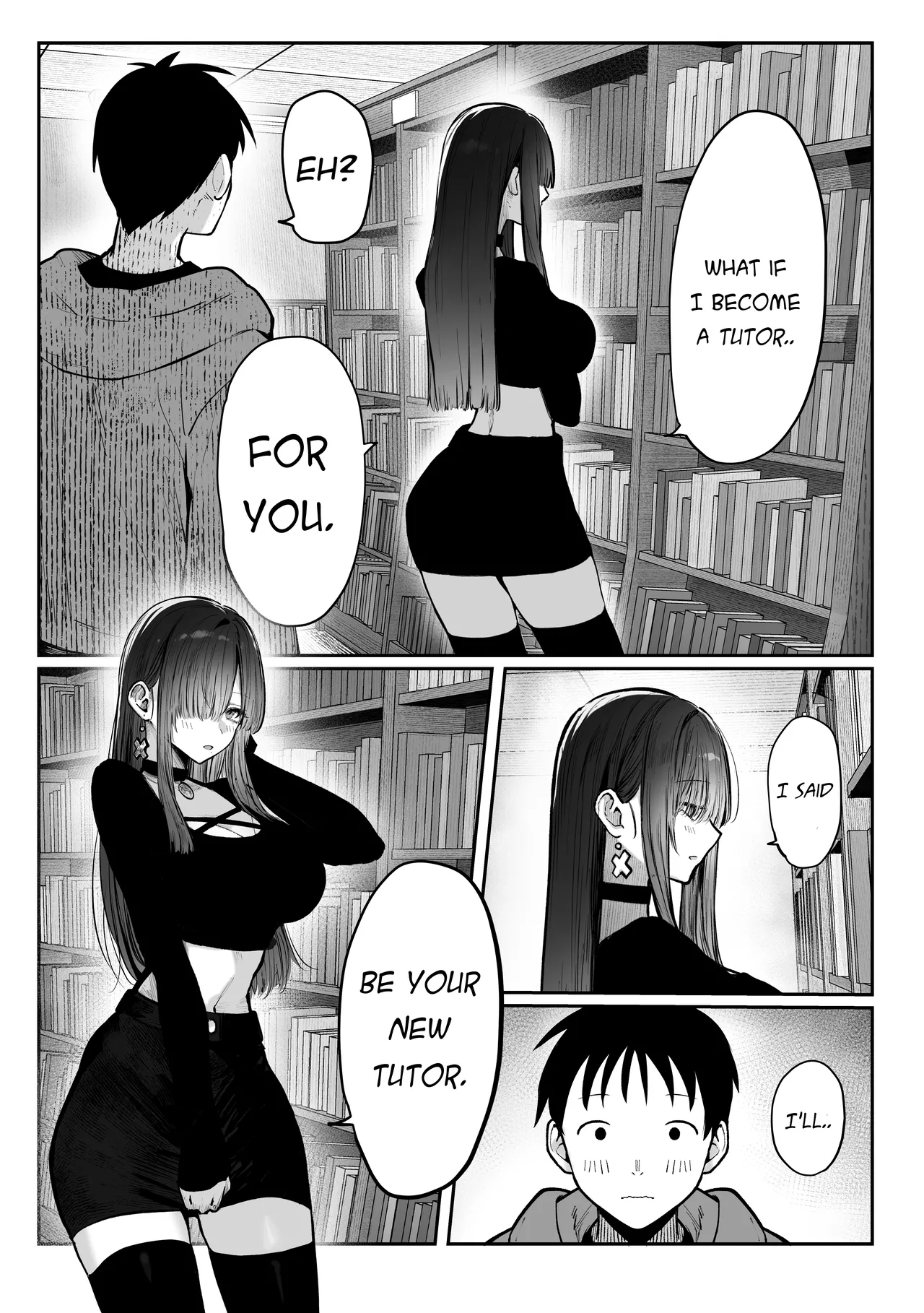 Oshiete Ageru page 29 original parody - condom stockings hentai manga - read online free