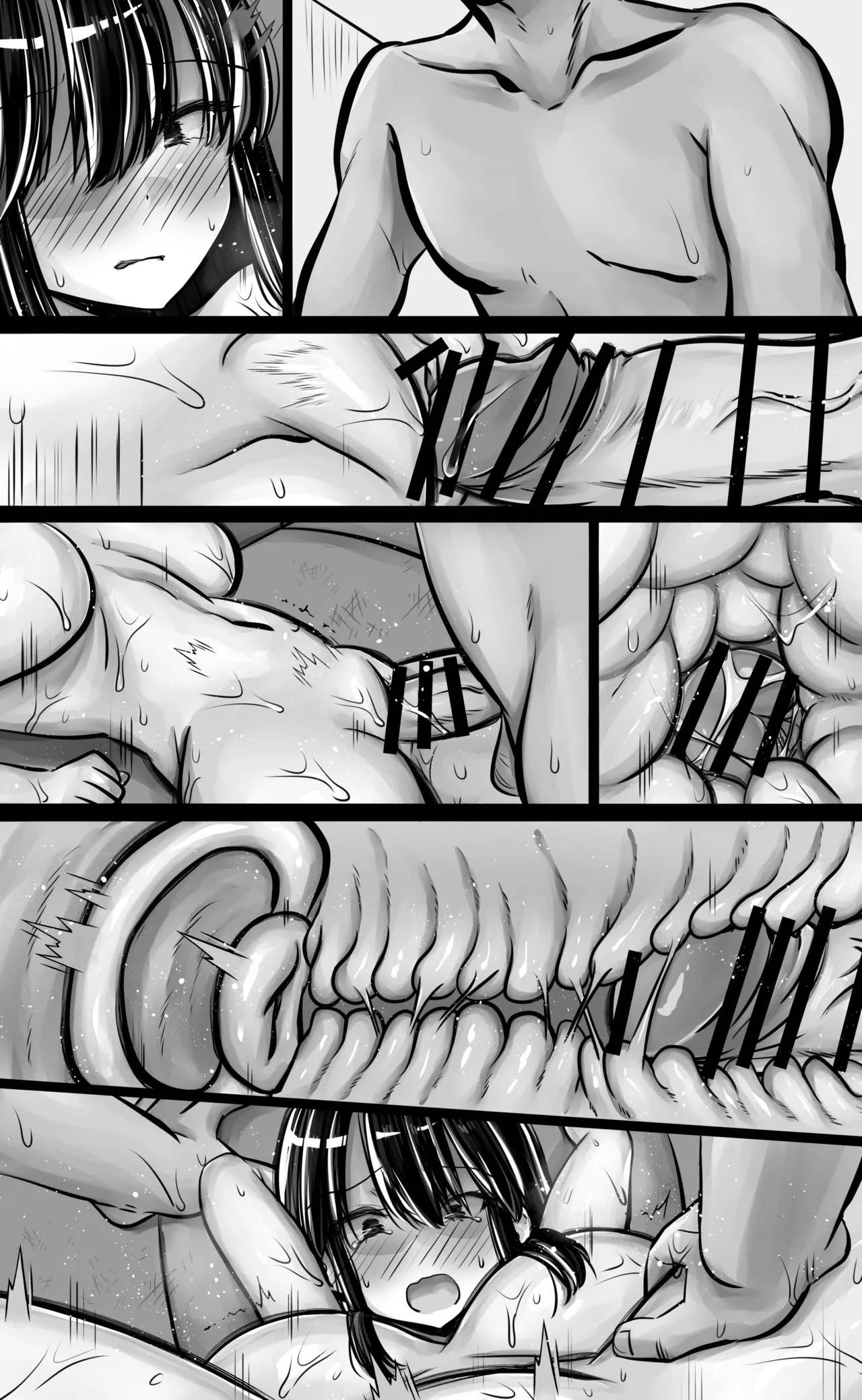 Metsuki mo Kuchi mo Warui Kouhai-chan wa Ore no Koto ga Suki. page 102 original parody - big breasts schoolgirl uniform hentai manga - read online free