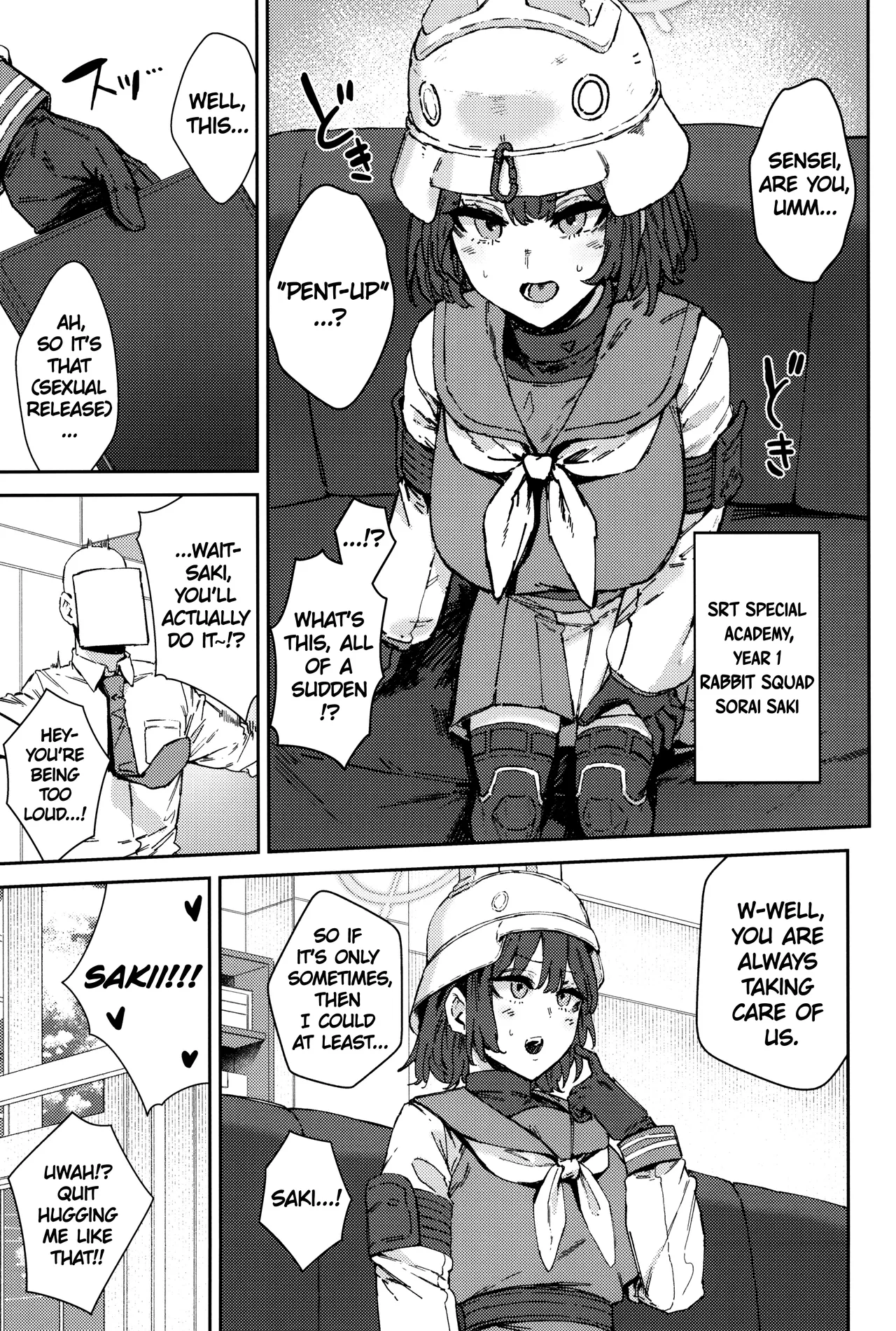 Schale Senzoku Seishori Touban |  Schale's Dedicated Sexual Relief Liaison page 26 featuring sensei blue archive parody - sole male nakadashi hentai manga - read online free