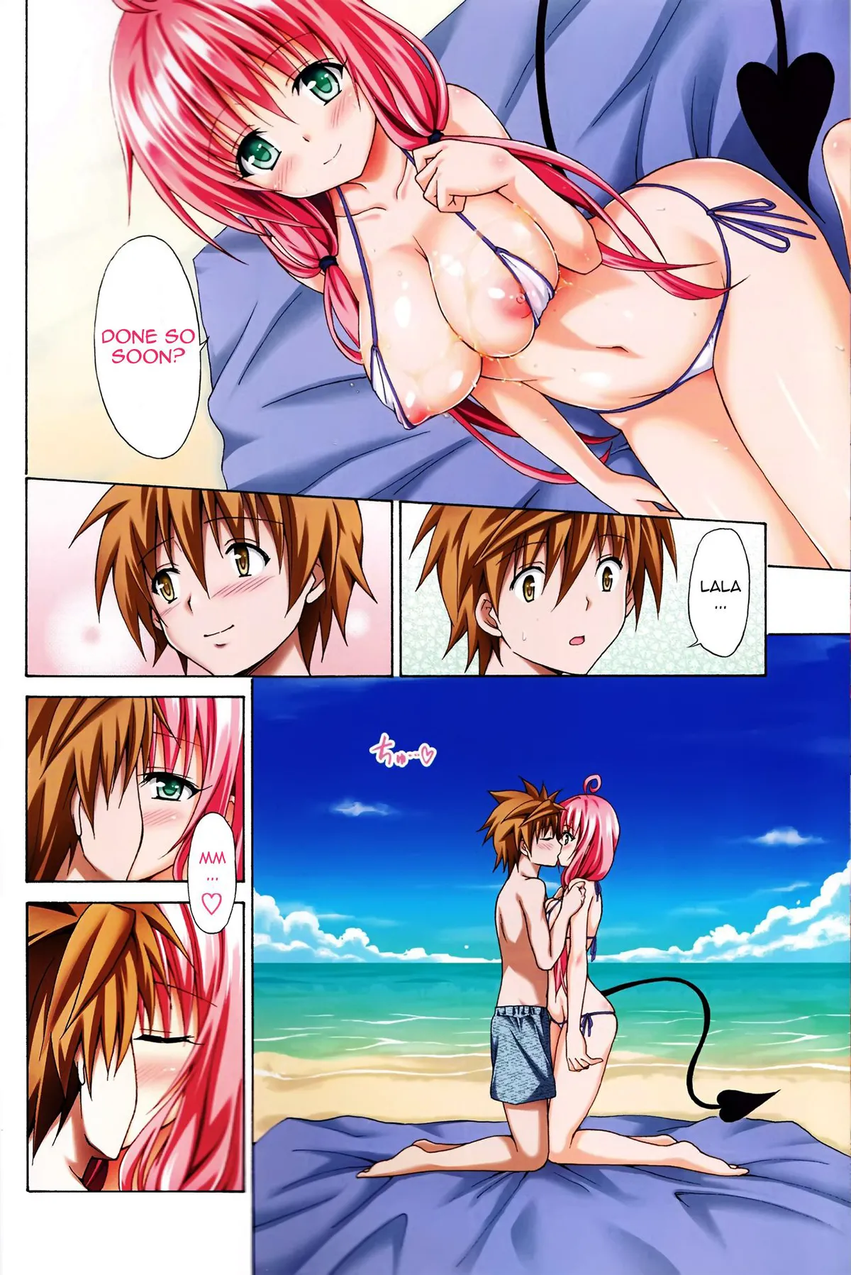 Colorful LALA page 9 featuring lala satalin deviluke to love-ru parody - sole female sole male hentai manga - read online free