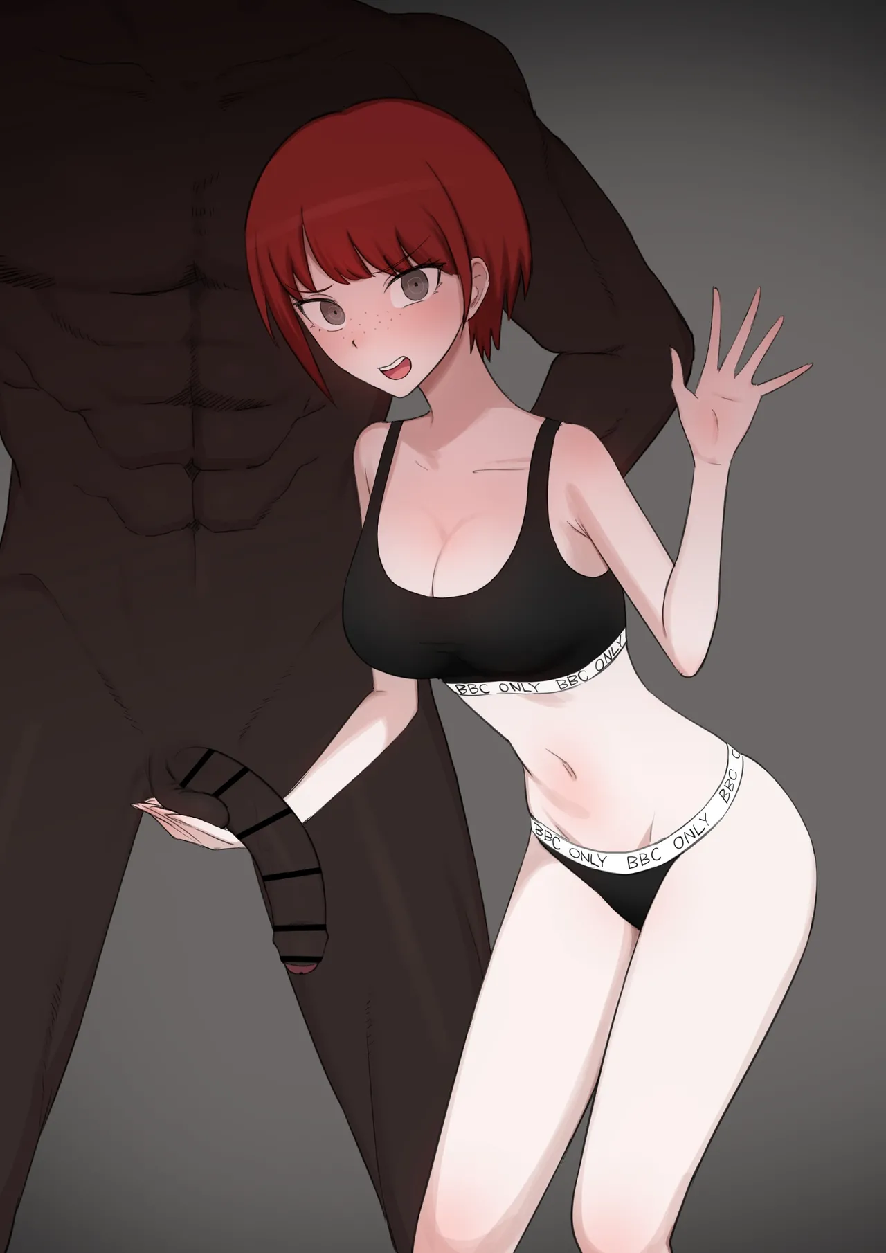 Mahiru x Nanami BBC part 1 + Nanami x Mahiru BBC 2 + Nanami ×BBC 3 page 23 featuring chiaki nanami danganronpa parody - big breasts swimsuit hentai manga - read online free