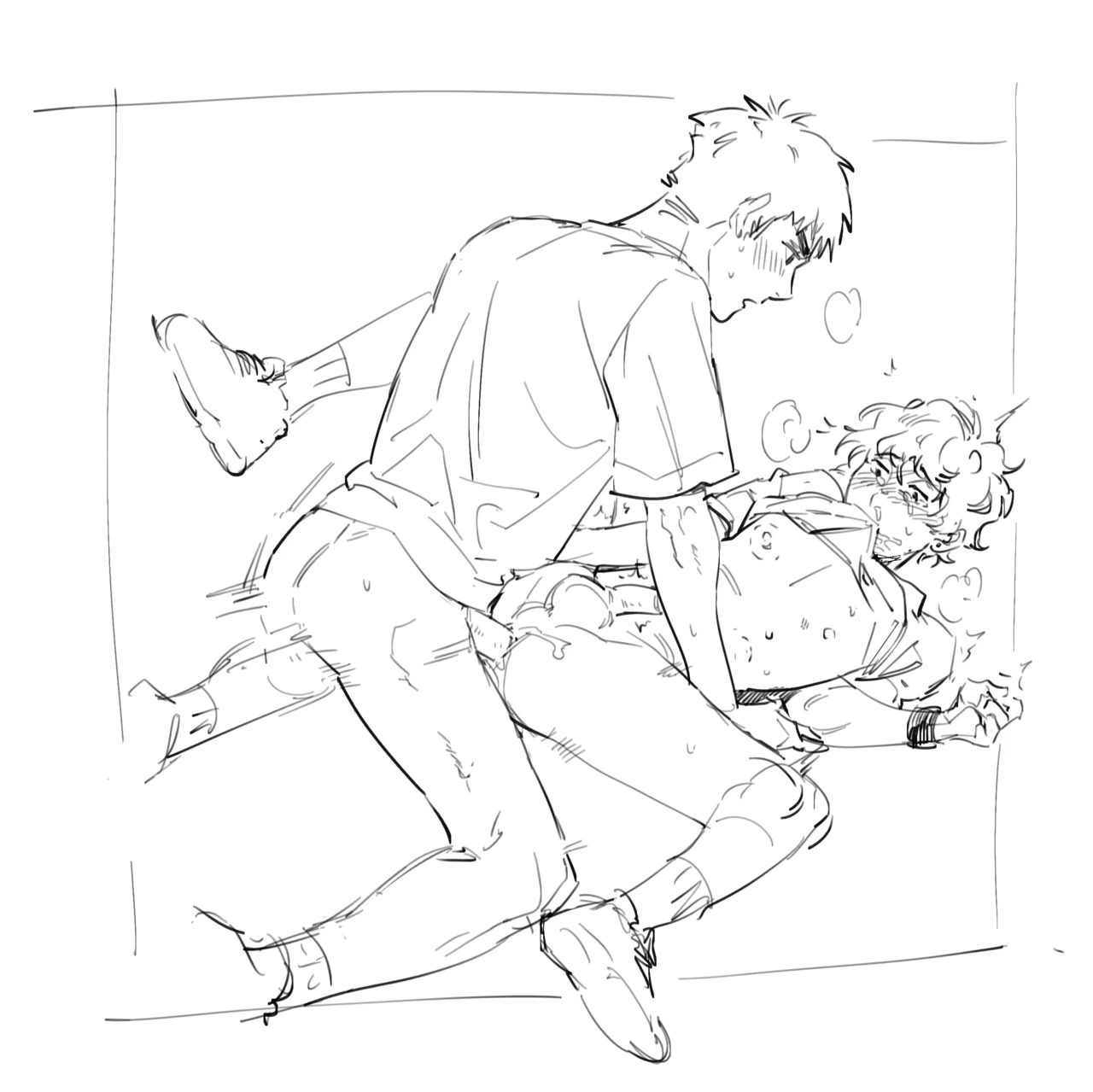 Fanart Slamdunk page 12 original parody - muscle anal hentai manga - read online free