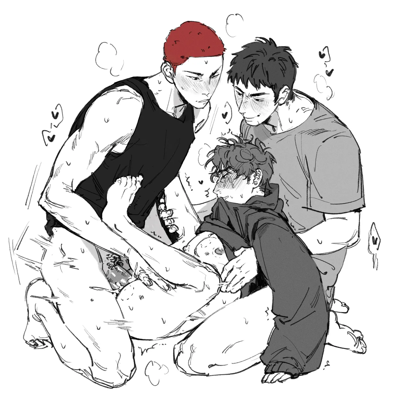 Fanart Slamdunk page 35 original parody - anal males only hentai manga - read online free