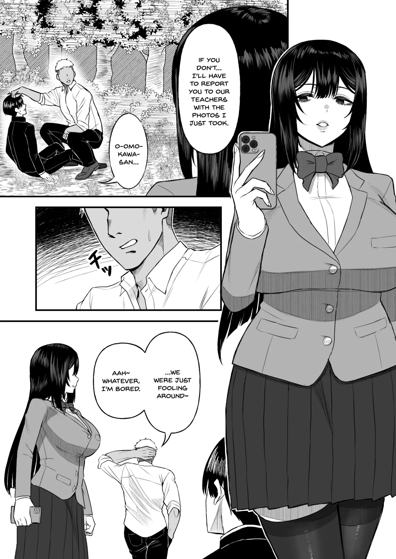 Page 3 of [Ore no Sasakure (Gamogamo)] Ai no omoi Kanojo wa boku no Tameni hame tori o Tottekitekureru [English] [SDTLs]