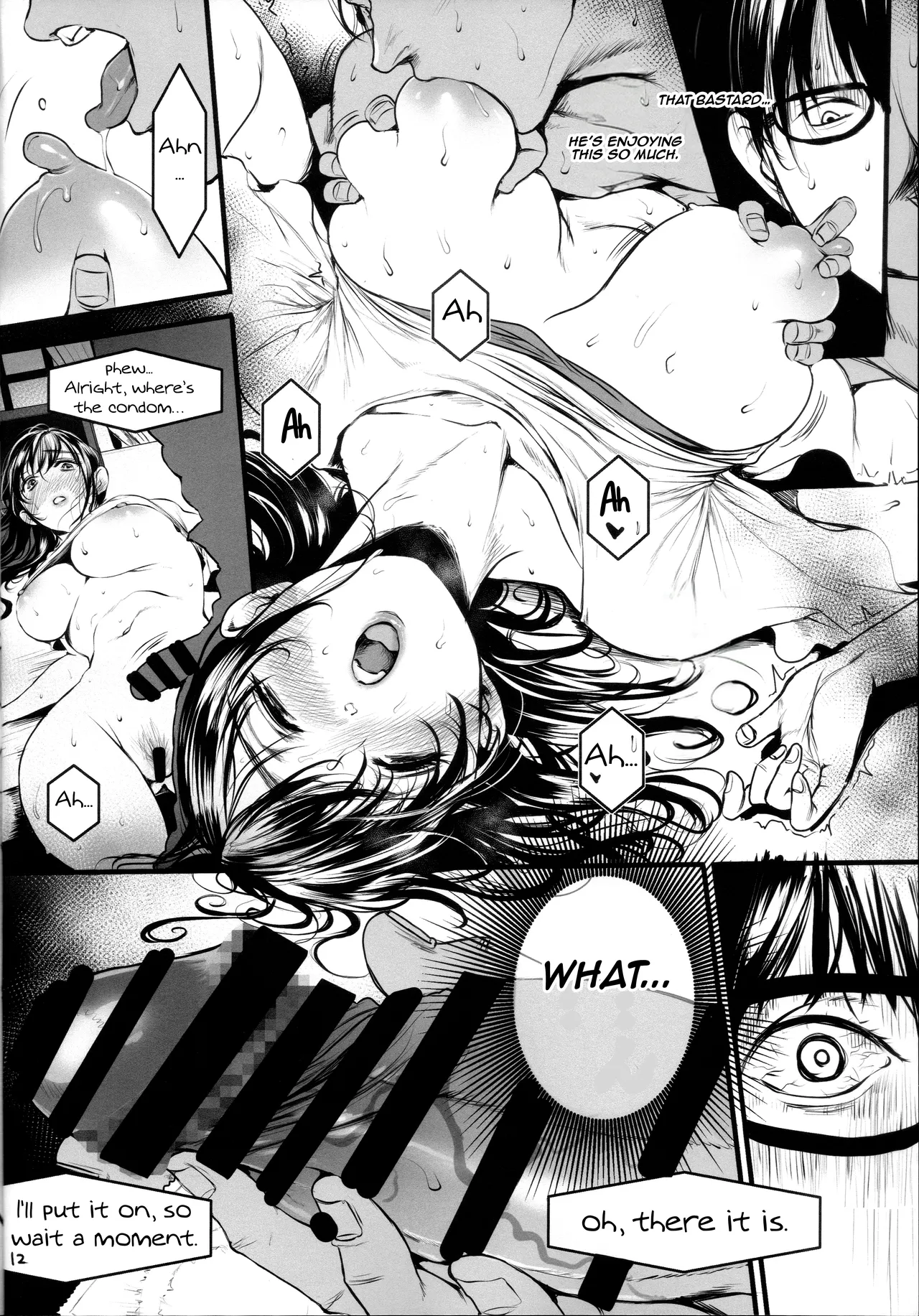 Boku no Yoshiko no Hazudatta. Zanteiban | She was supposed to be my Yoshiko - Temporary version page 11 original parody - sweating big breasts hentai manga - read online free
