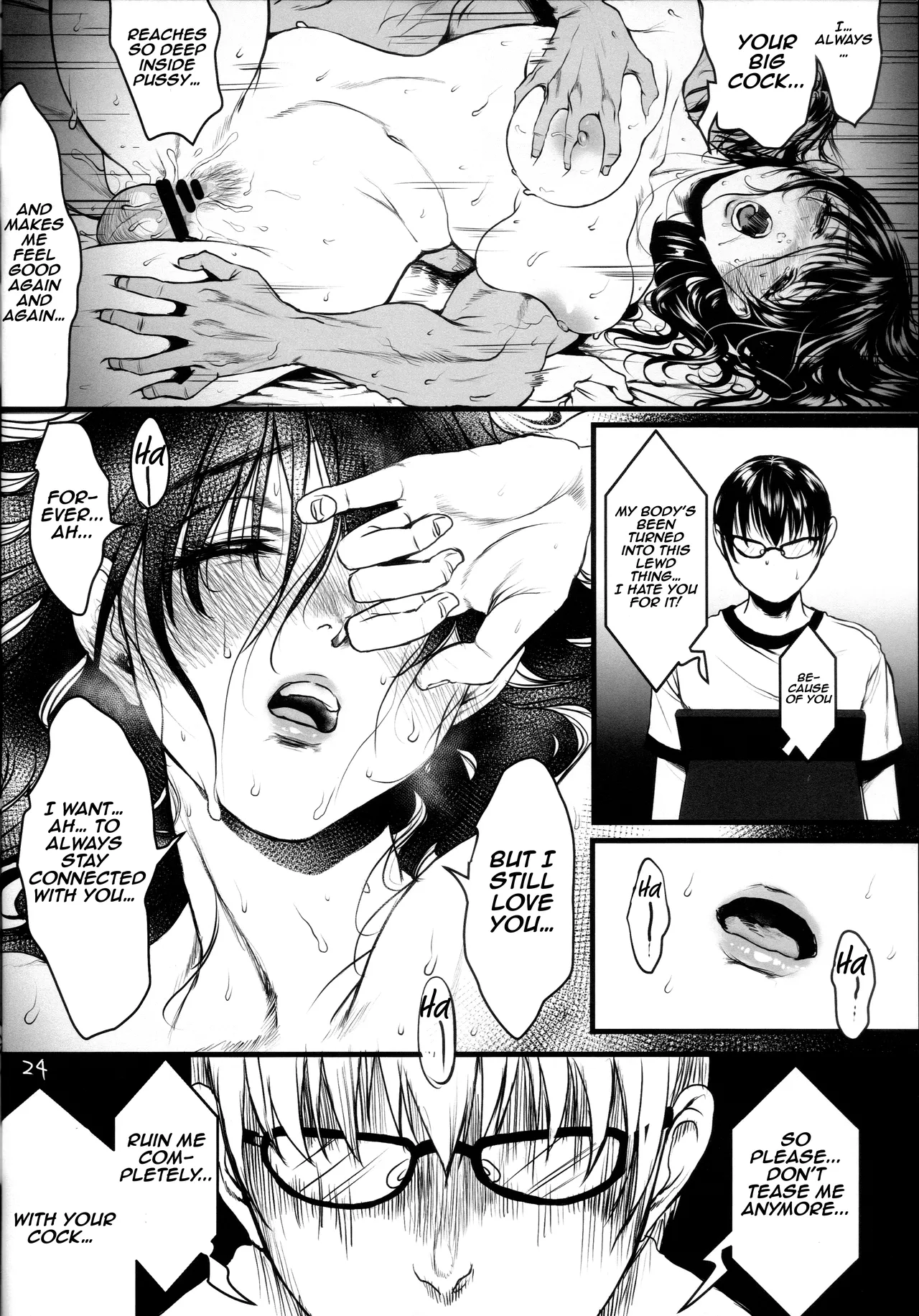 Boku no Yoshiko no Hazudatta. Zanteiban | She was supposed to be my Yoshiko - Temporary version page 23 original parody - sole female big breasts hentai manga - read online free