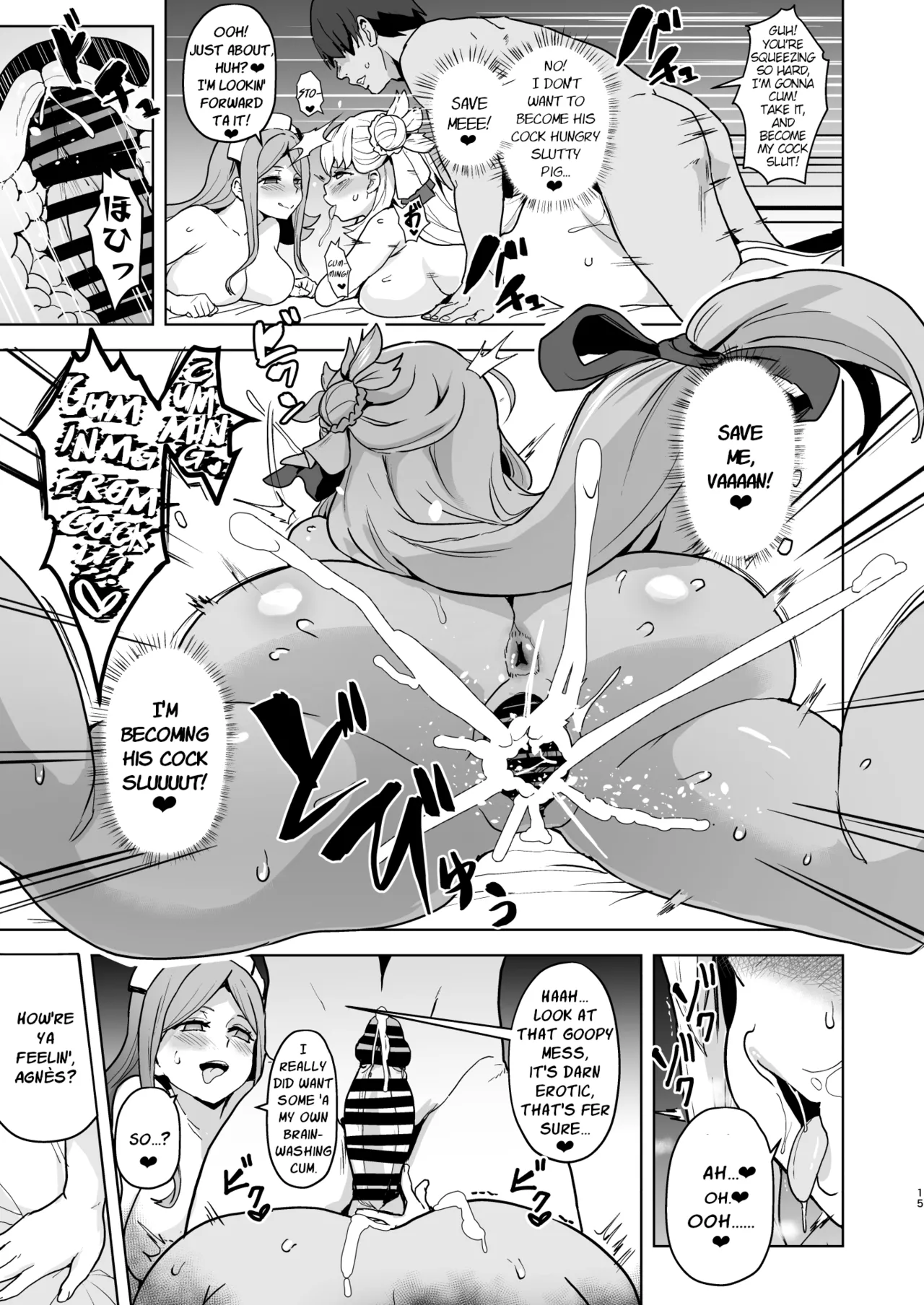 Kaihen no Kiseki page 15 featuring mirabel aalton the legend of heroes parody - nakadashi paizuri hentai manga - read online free