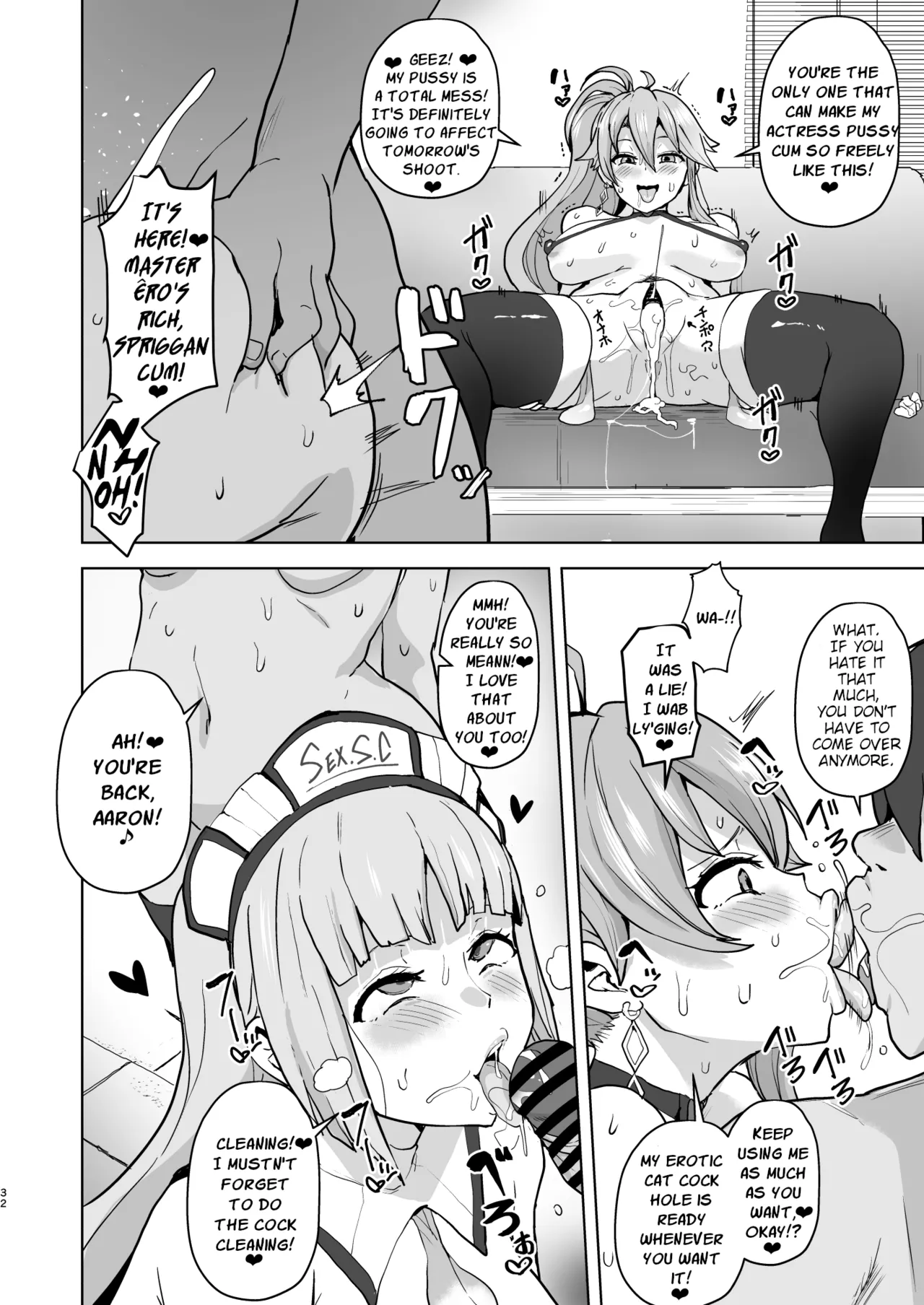 Kaihen no Kiseki page 32 featuring mirabel aalton the legend of heroes parody - nakadashi paizuri hentai manga - read online free