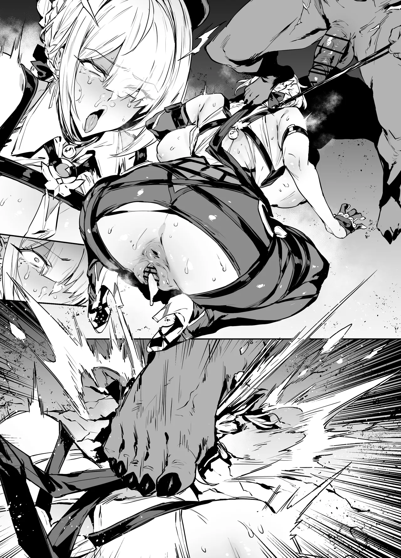 Evelyn page 30 featuring evelyn chevalier zenless zone zero parody - squirting big breasts hentai manga - read online free