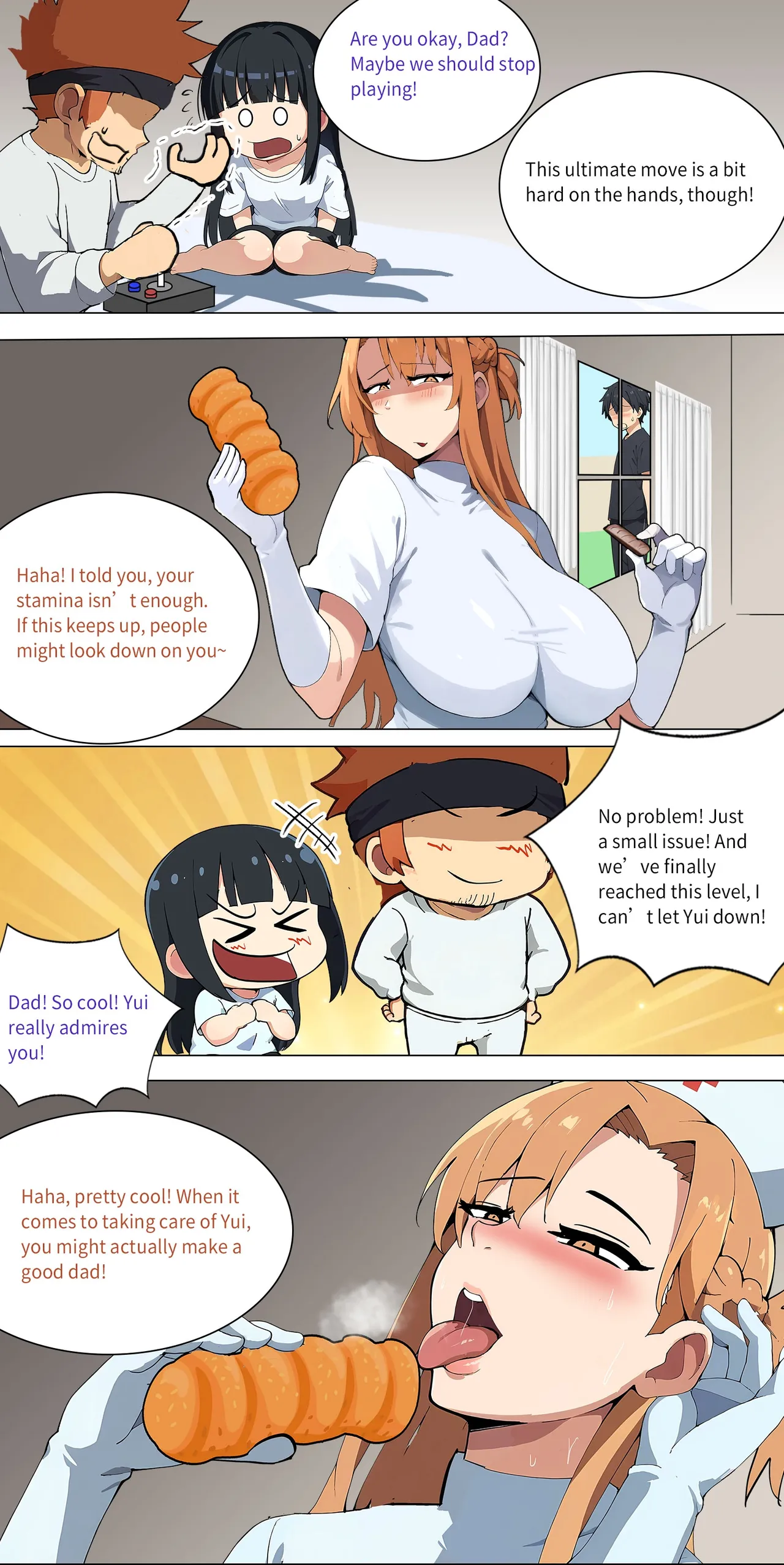 Asuna family 1-32 page 95 featuring yui sword art online parody - milf big breasts hentai manga - read online free