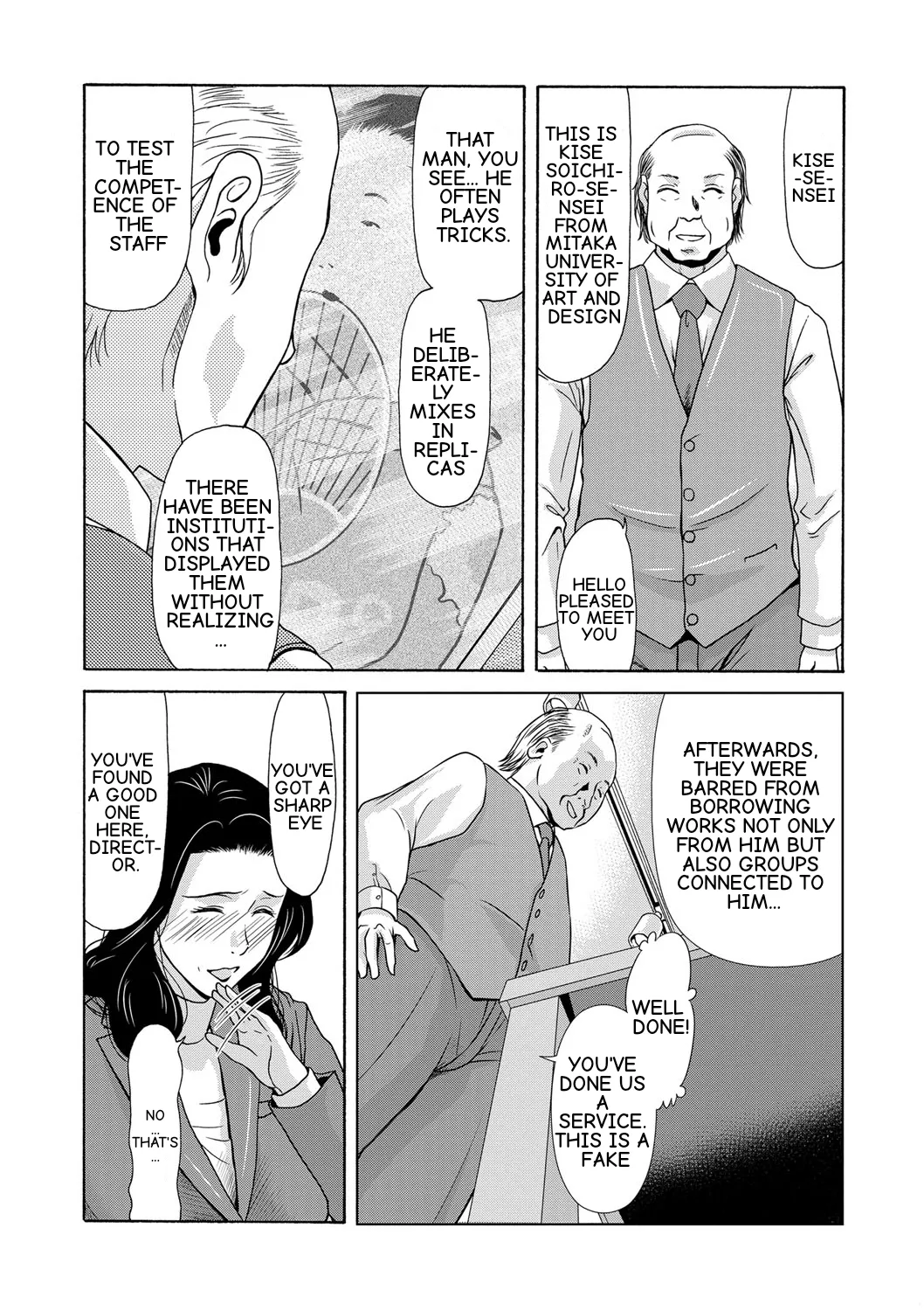 Ano Hi no Sensei Ch 04 page 13 - rough translation big breasts hentai manga - read online free