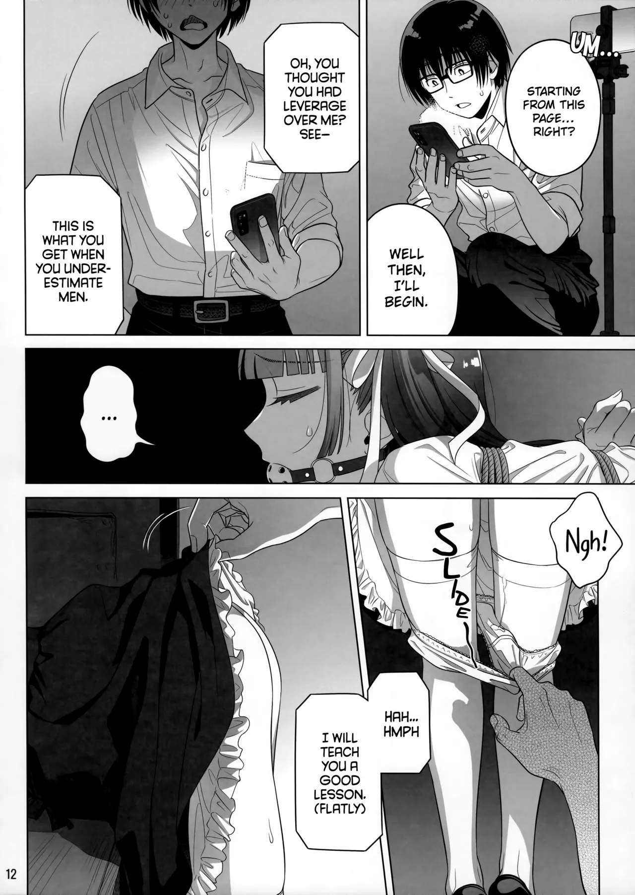 Marika Swing Me Around 2 page 11 original parody - business suit gag hentai manga - read online free