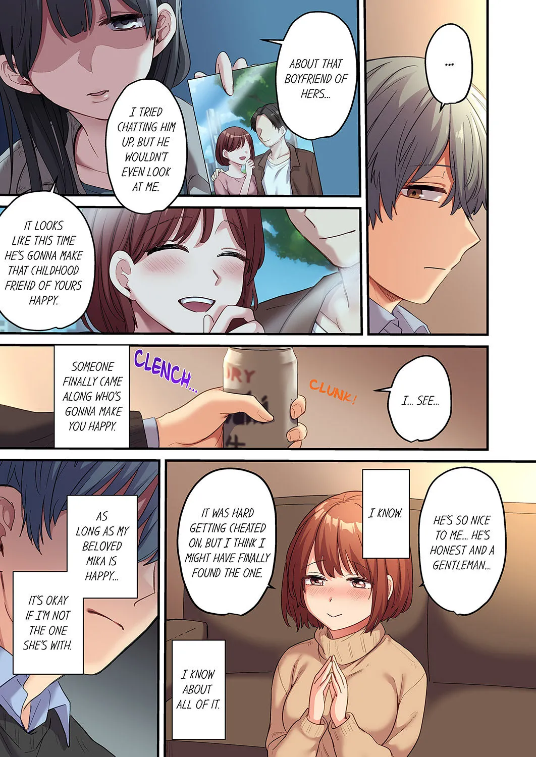 [Toba Ayuhata] Netorare SEX wa 1-Shuukan - Kuzu Osananajimi ni Ijimerarete, Ikasarete... 3-12 | Forced to Have Sex For a Week— Teased and Forced to Come by My Piece of Trash Childhood Friend 3-12 [English] page 123 - sole female sole male hentai manga - read online free