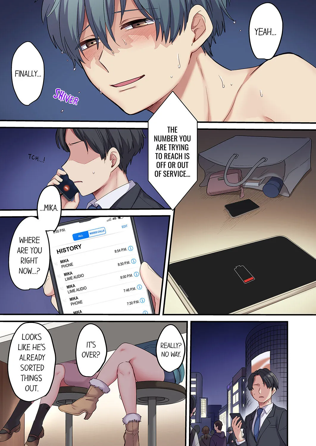 [Toba Ayuhata] Netorare SEX wa 1-Shuukan - Kuzu Osananajimi ni Ijimerarete, Ikasarete... 3-12 | Forced to Have Sex For a Week— Teased and Forced to Come by My Piece of Trash Childhood Friend 3-12 [English] page 133 - sole female sole male hentai manga - read online free