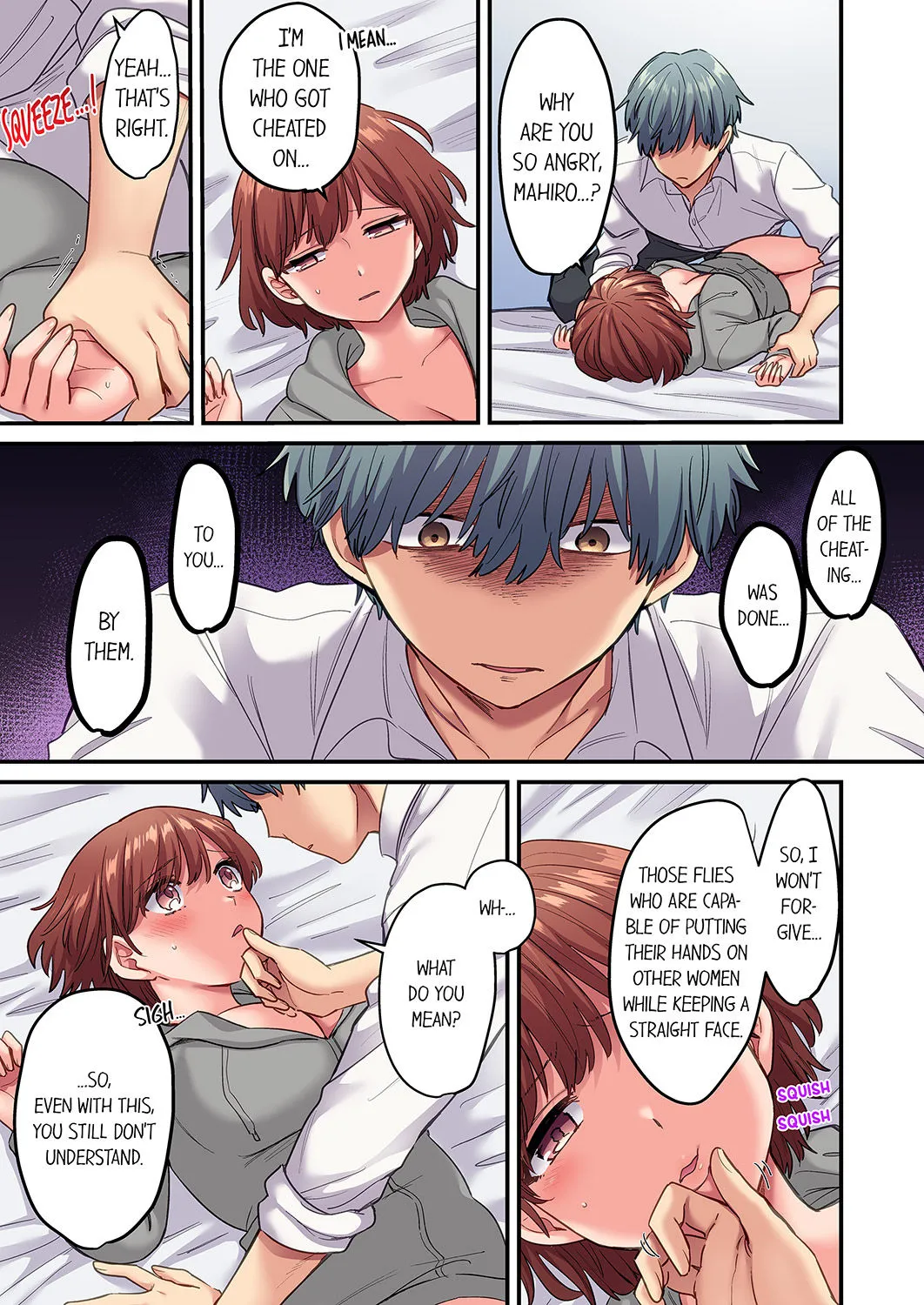 [Toba Ayuhata] Netorare SEX wa 1-Shuukan - Kuzu Osananajimi ni Ijimerarete, Ikasarete... 3-12 | Forced to Have Sex For a Week— Teased and Forced to Come by My Piece of Trash Childhood Friend 3-12 [English] page 36 - sole female sole male hentai manga - read online free