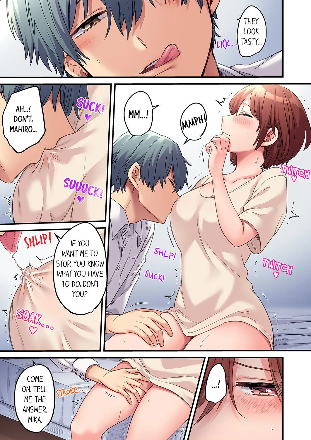 [Toba Ayuhata] Netorare SEX wa 1-Shuukan - Kuzu Osananajimi ni Ijimerarete, Ikasarete... 3-12 | Forced to Have Sex For a Week— Teased and Forced to Come by My Piece of Trash Childhood Friend 3-12 [English] page 88 - sole female sole male hentai manga - read online free