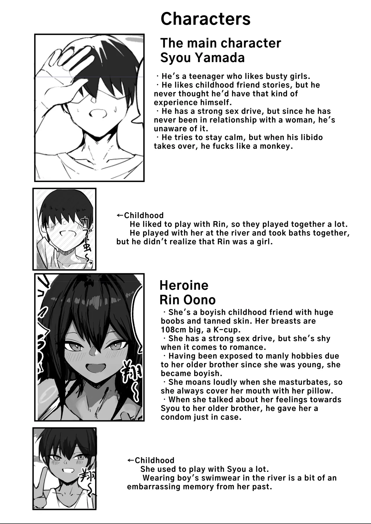 Mukashi Otoko dato Omotteta Kasshoku Bakunyuu Osananajimi to H Suru Hon Zenpen | Sex With My Tanned Busty Friend Who I Used To Think Was A Guy page 40 original parody - sole female sole male hentai manga - read online free