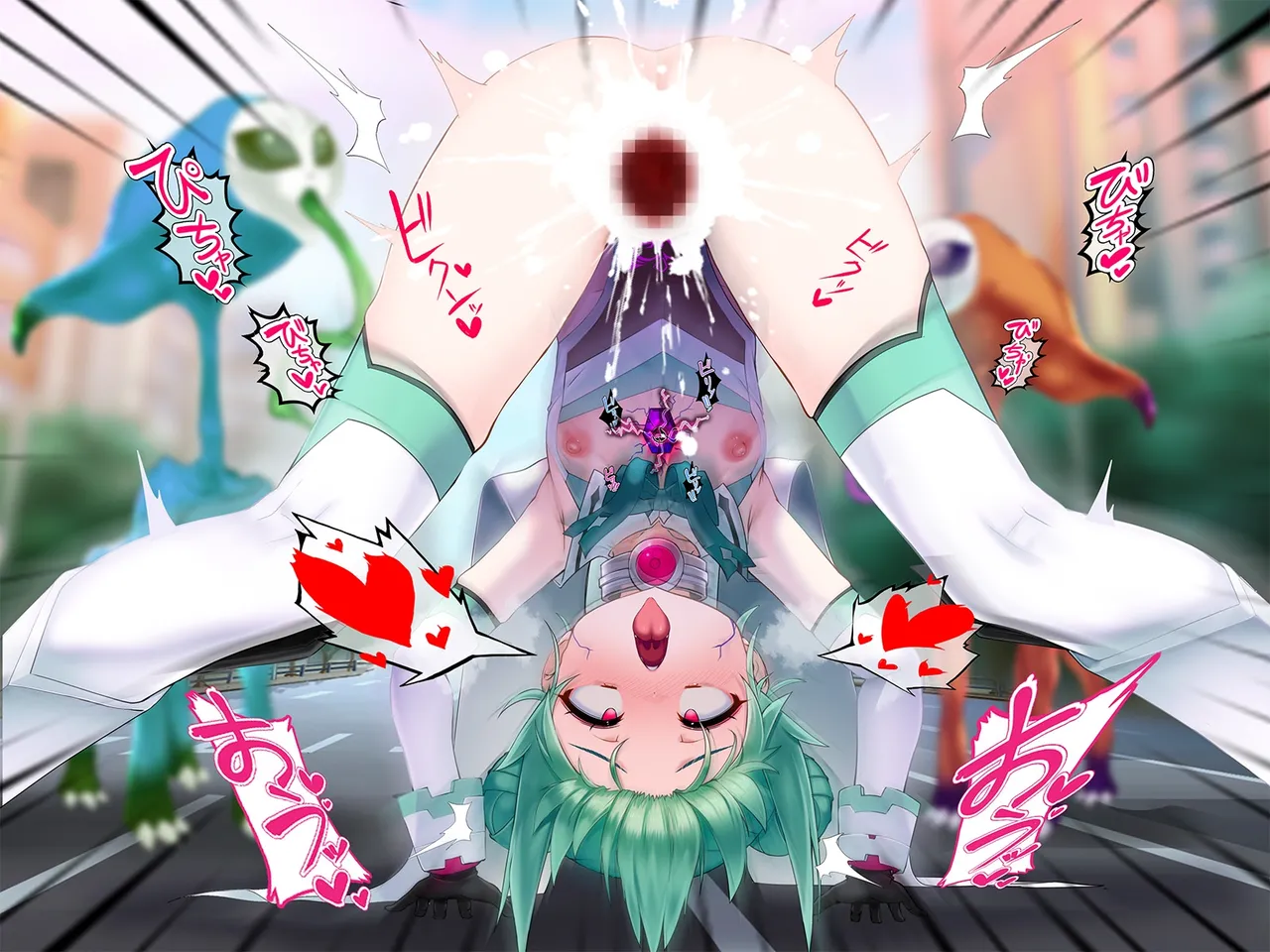 TS Makoraito page 231 original parody - mosaic censorship mind control hentai manga - read online free