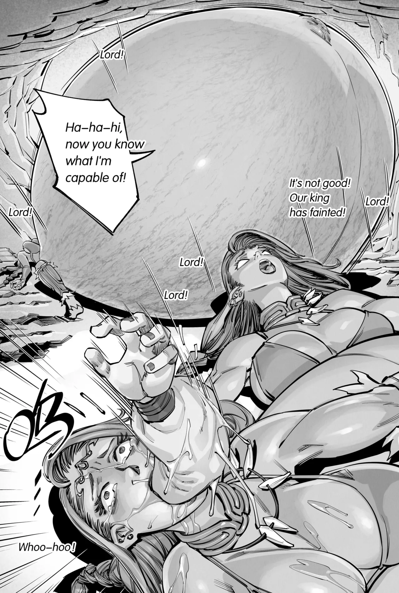 Cyan Lion page 14 featuring sun wukong journey to the west parody - muscle ryona hentai manga - read online free