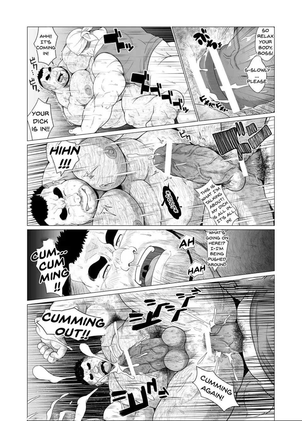 Zetsurin Oyakata | Virile Boss page 19 original parody - nakadashi anal hentai manga - read online free