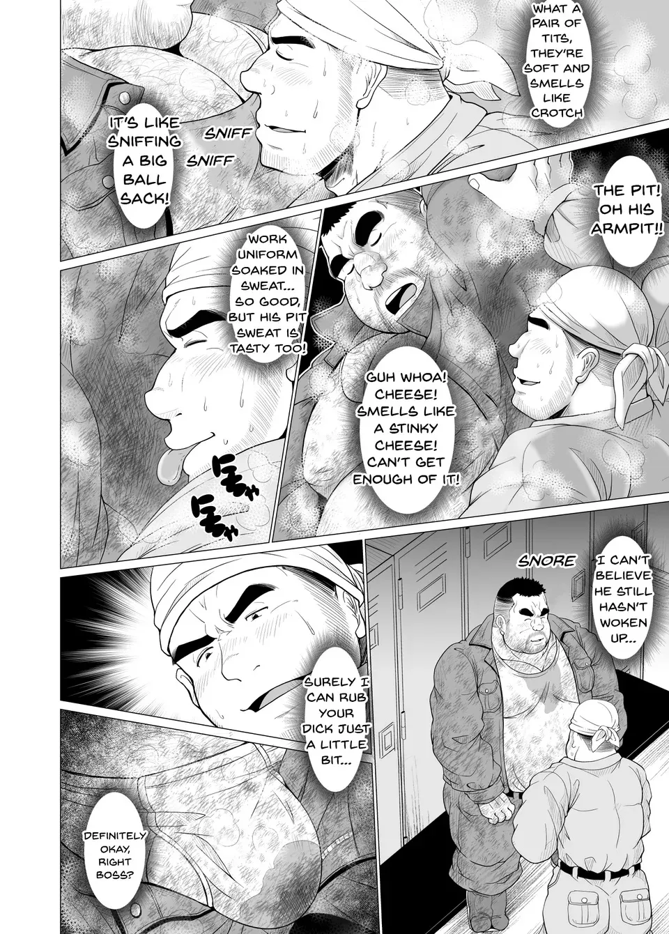 Zetsurin Oyakata | Virile Boss page 9 original parody - nakadashi anal hentai manga - read online free