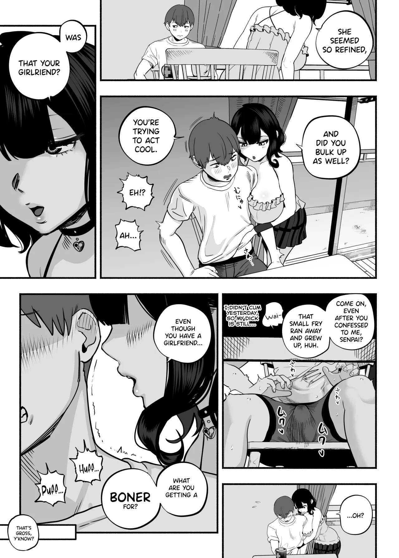 [Sakuranbo Nouen (Kondo Yume)] Gachikoi Fuuzoku 2.5 -Papa-katsu Joshi ni Jakusha Dansei Chinpo o Ijimerareru Hanashi- | Falling in Love at the Brothel 2.5 [English] [SDTLs] page 12 original parody - nakadashi big breasts hentai manga - read online free