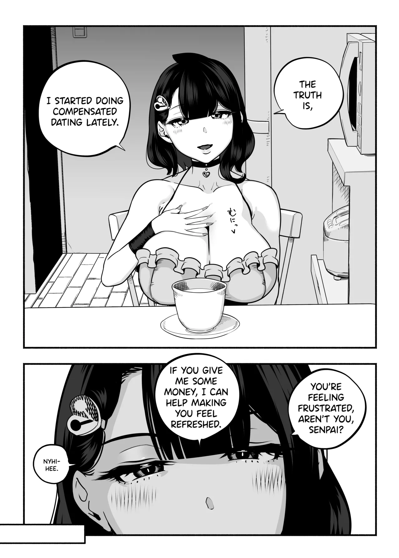 [Sakuranbo Nouen (Kondo Yume)] Gachikoi Fuuzoku 2.5 -Papa-katsu Joshi ni Jakusha Dansei Chinpo o Ijimerareru Hanashi- | Falling in Love at the Brothel 2.5 [English] [SDTLs] page 14 original parody - nakadashi big breasts hentai manga - read online free