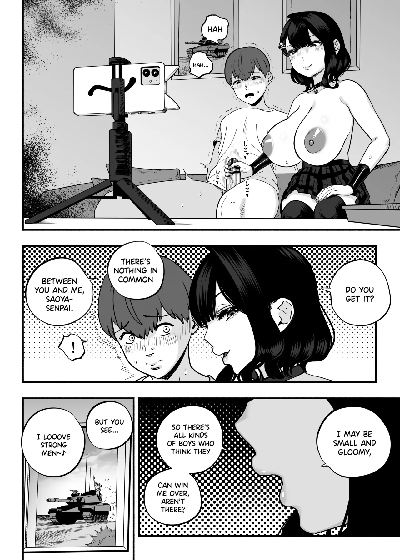 [Sakuranbo Nouen (Kondo Yume)] Gachikoi Fuuzoku 2.5 -Papa-katsu Joshi ni Jakusha Dansei Chinpo o Ijimerareru Hanashi- | Falling in Love at the Brothel 2.5 [English] [SDTLs] page 23 original parody - nakadashi big breasts hentai manga - read online free