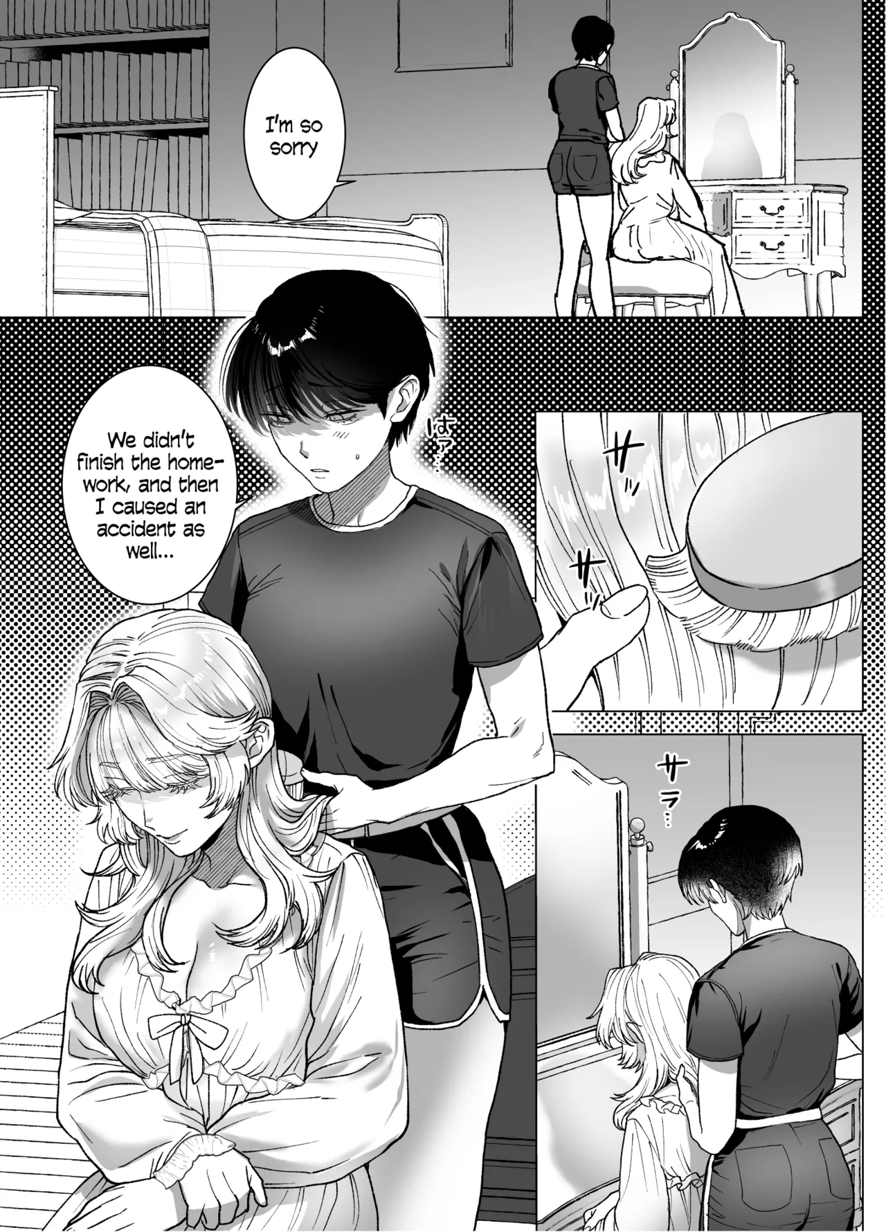The Beautiful Princess♂ Wants to Dote on the Noble Night♀ page 10 original parody - muscle tomboy hentai manga - read online free
