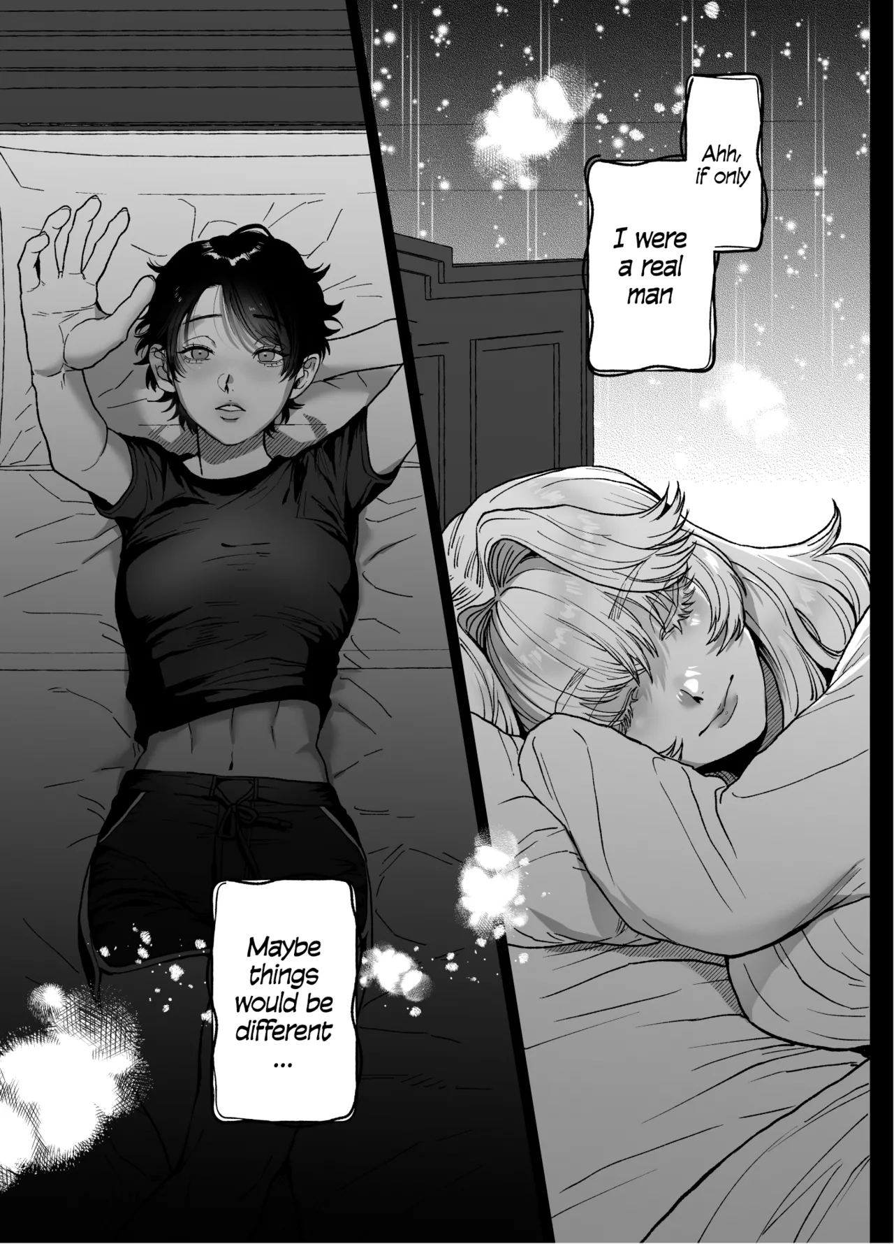 The Beautiful Princess♂ Wants to Dote on the Noble Night♀ page 18 original parody - transformation tomboy hentai manga - read online free
