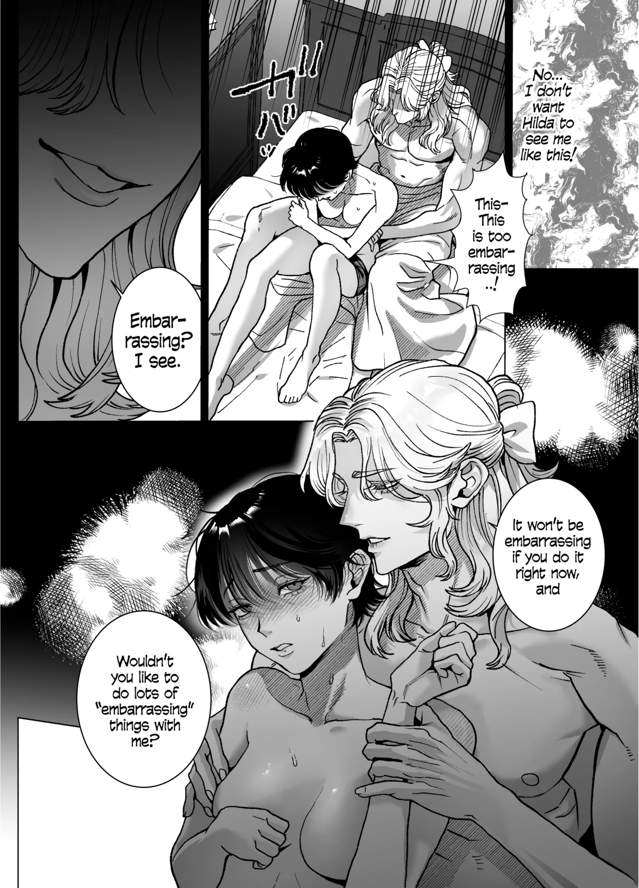 The Beautiful Princess♂ Wants to Dote on the Noble Night♀ page 45 original parody - transformation tomboy hentai manga - read online free