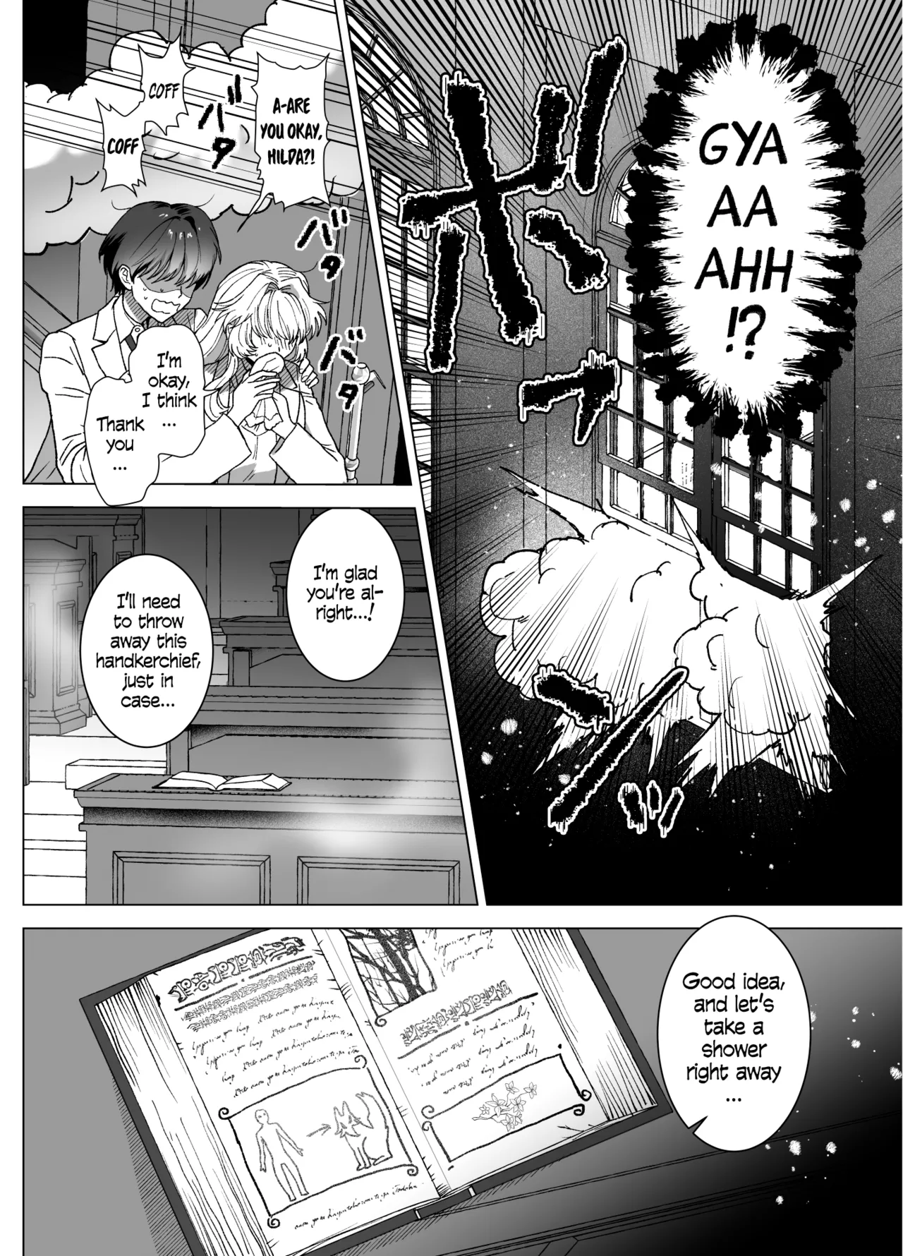 The Beautiful Princess♂ Wants to Dote on the Noble Night♀ page 9 original parody - muscle tomboy hentai manga - read online free