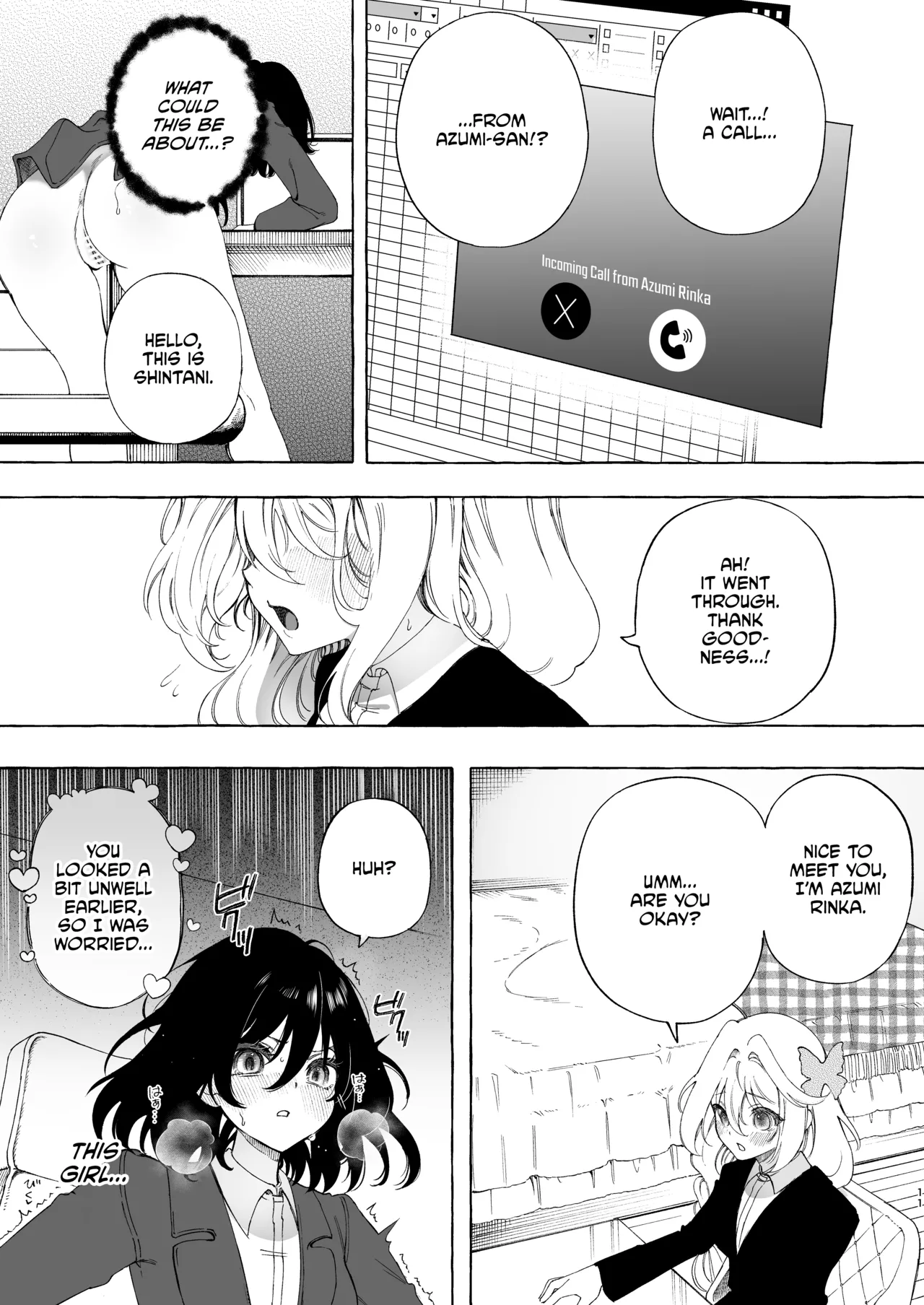 Mimi de Koishita Douryou page 11 original parody - squirting kissing hentai manga - read online free