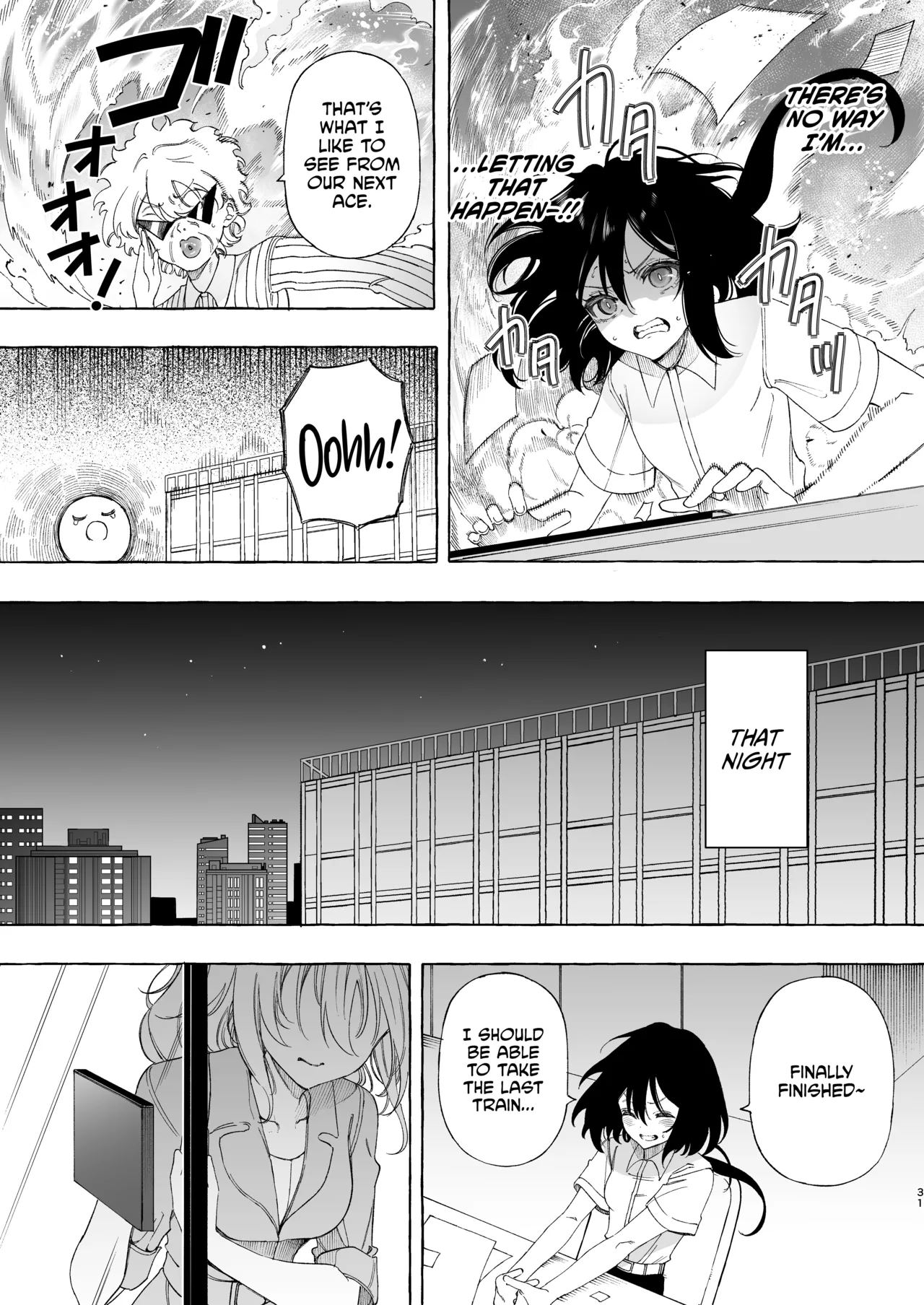 Mimi de Koishita Douryou page 31 original parody - yuri kissing hentai manga - read online free