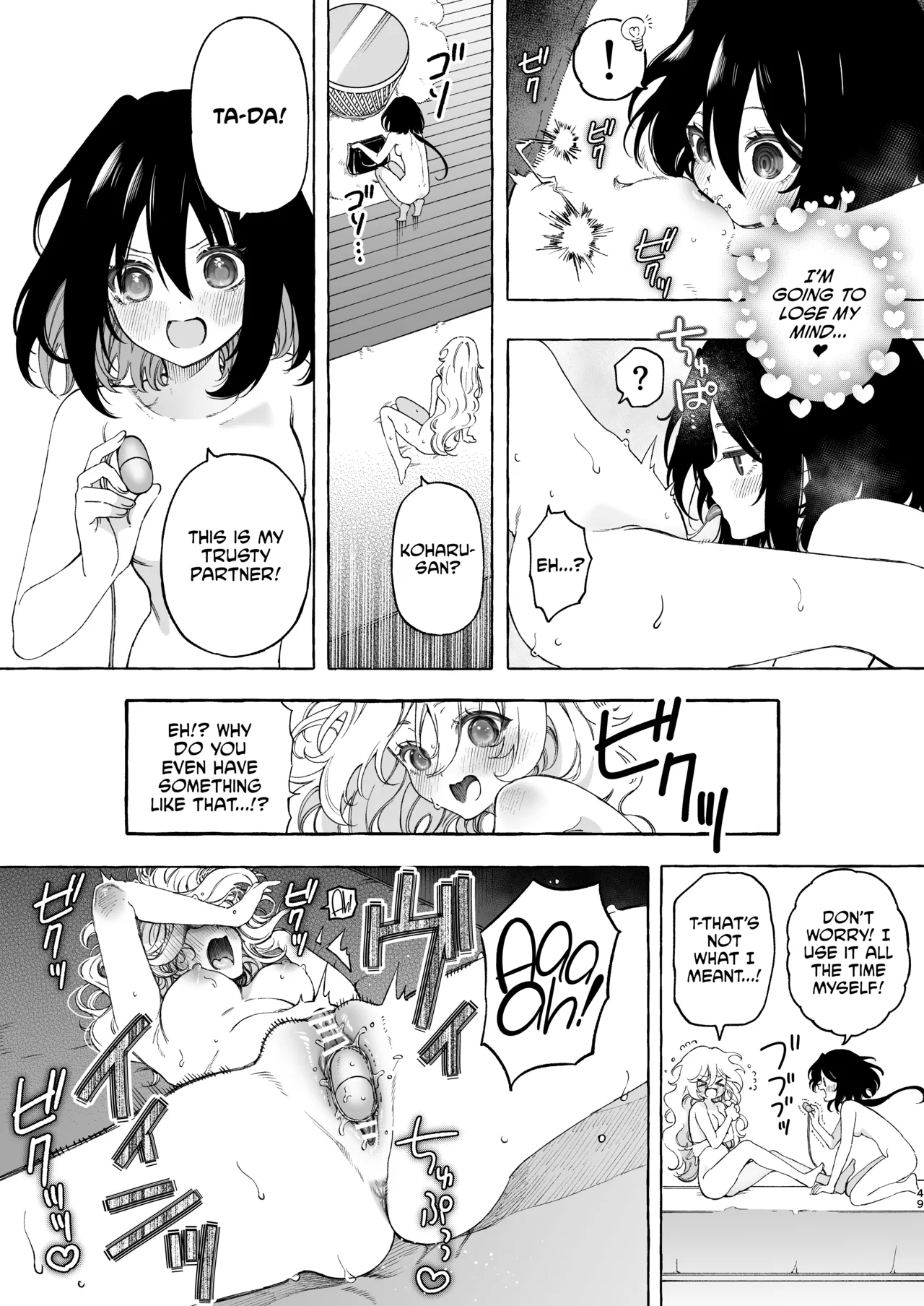 Mimi de Koishita Douryou page 49 original parody - squirting kissing hentai manga - read online free