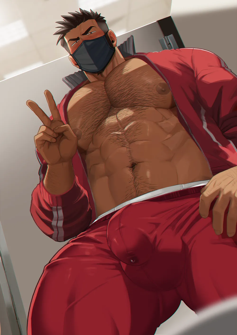 “ The Dominant Man” page 22 original parody - hairy footjob hentai manga - read online free