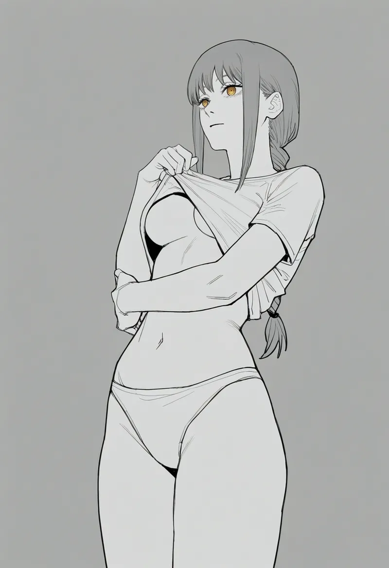 Zloimakak page 128 featuring makima chainsaw man parody - ai generated hentai manga - read online free